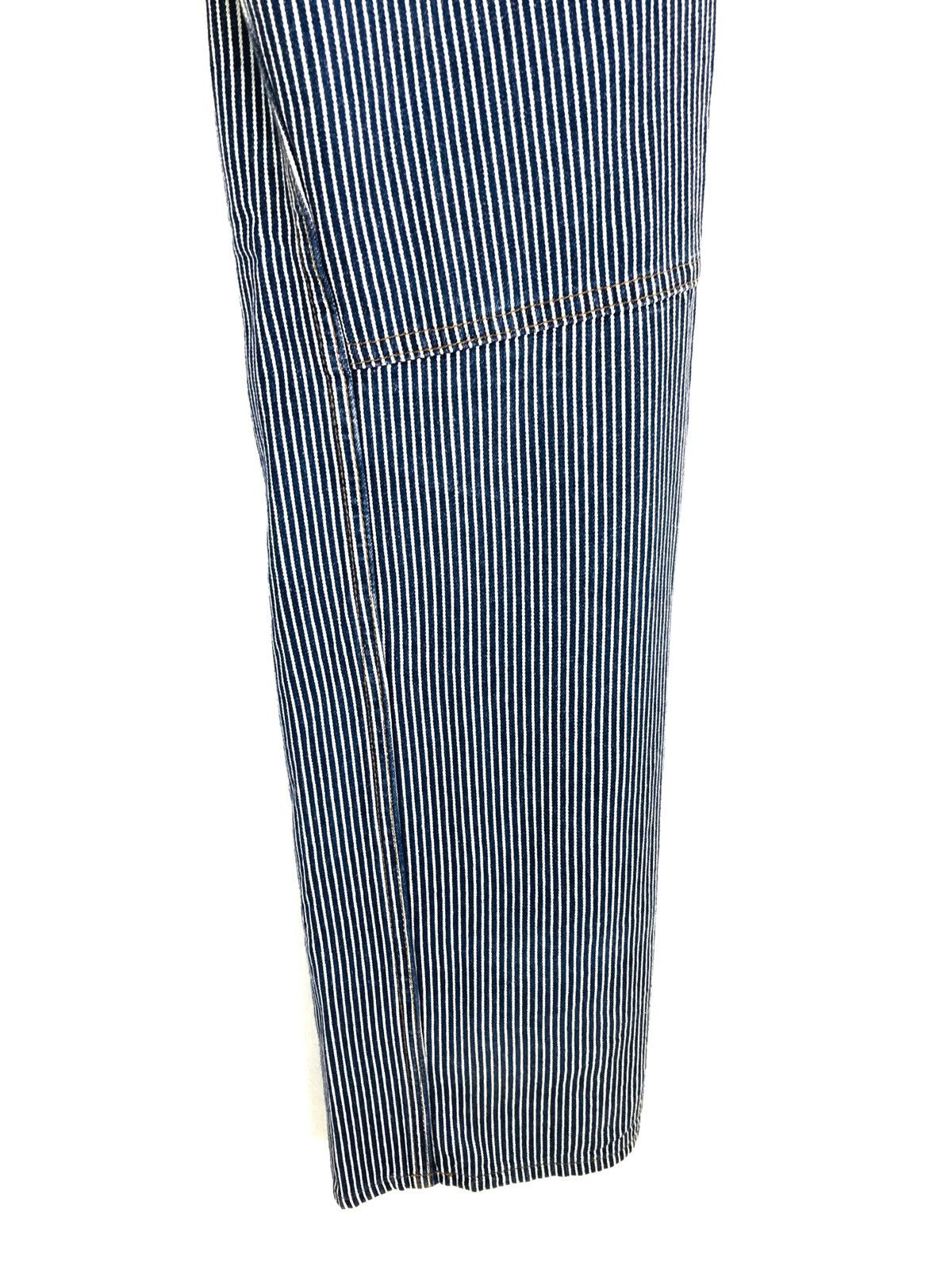 Comme des Garcons × Undercover Japanese Brand Hickory Double Waist Denim Pants Size US 33 - 4 Thumbnail