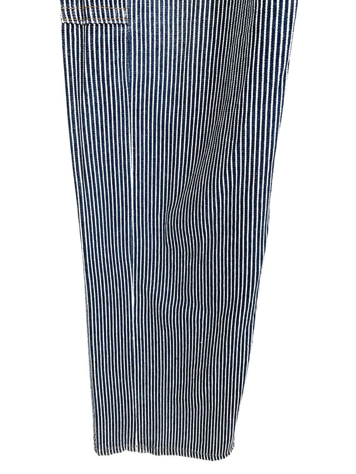 Comme des Garcons × Undercover Japanese Brand Hickory Double Waist Denim Pants Size US 33 - 8 Thumbnail