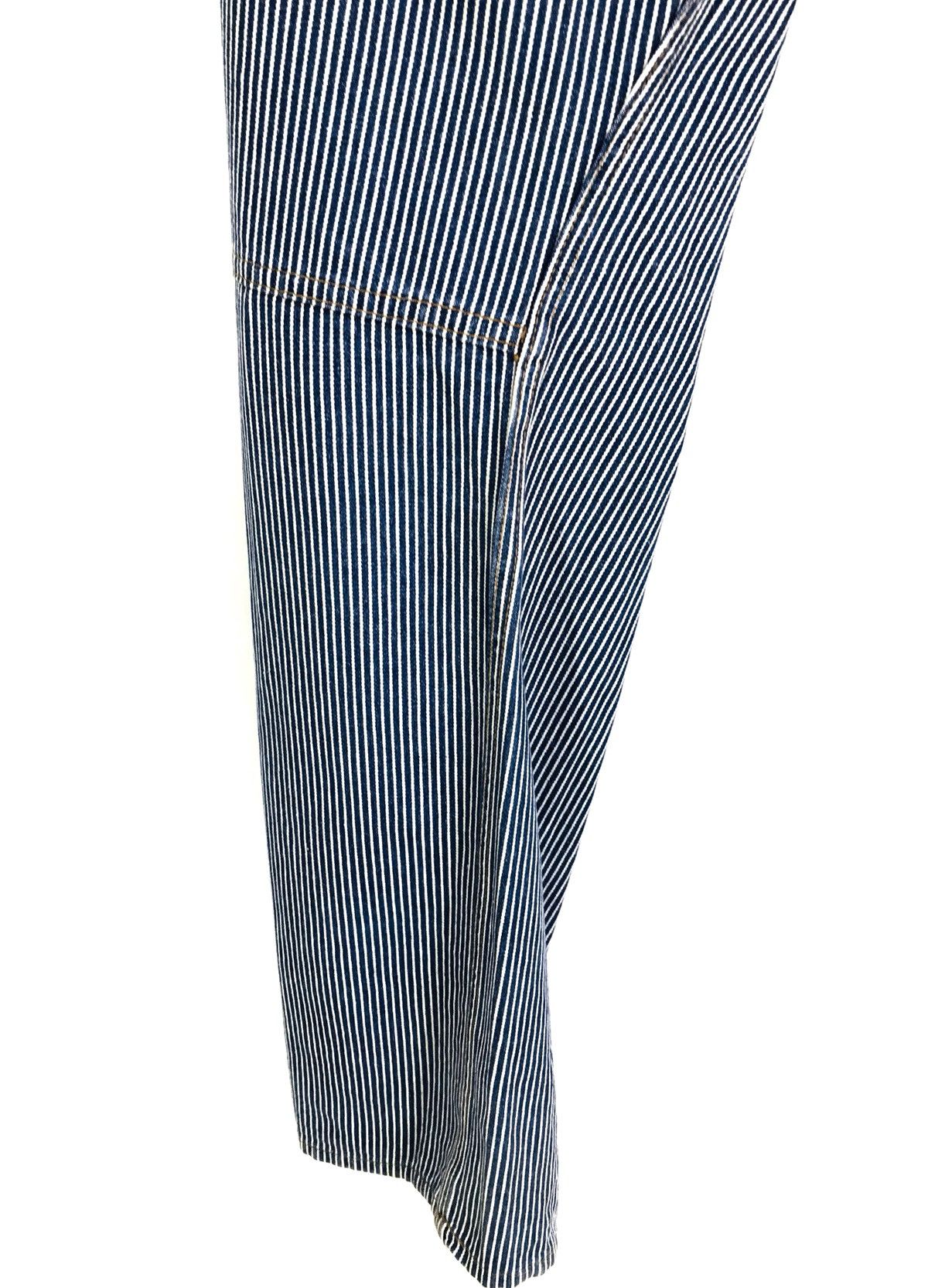 Comme des Garcons × Undercover Japanese Brand Hickory Double Waist Denim Pants Size US 33 - 3 Thumbnail