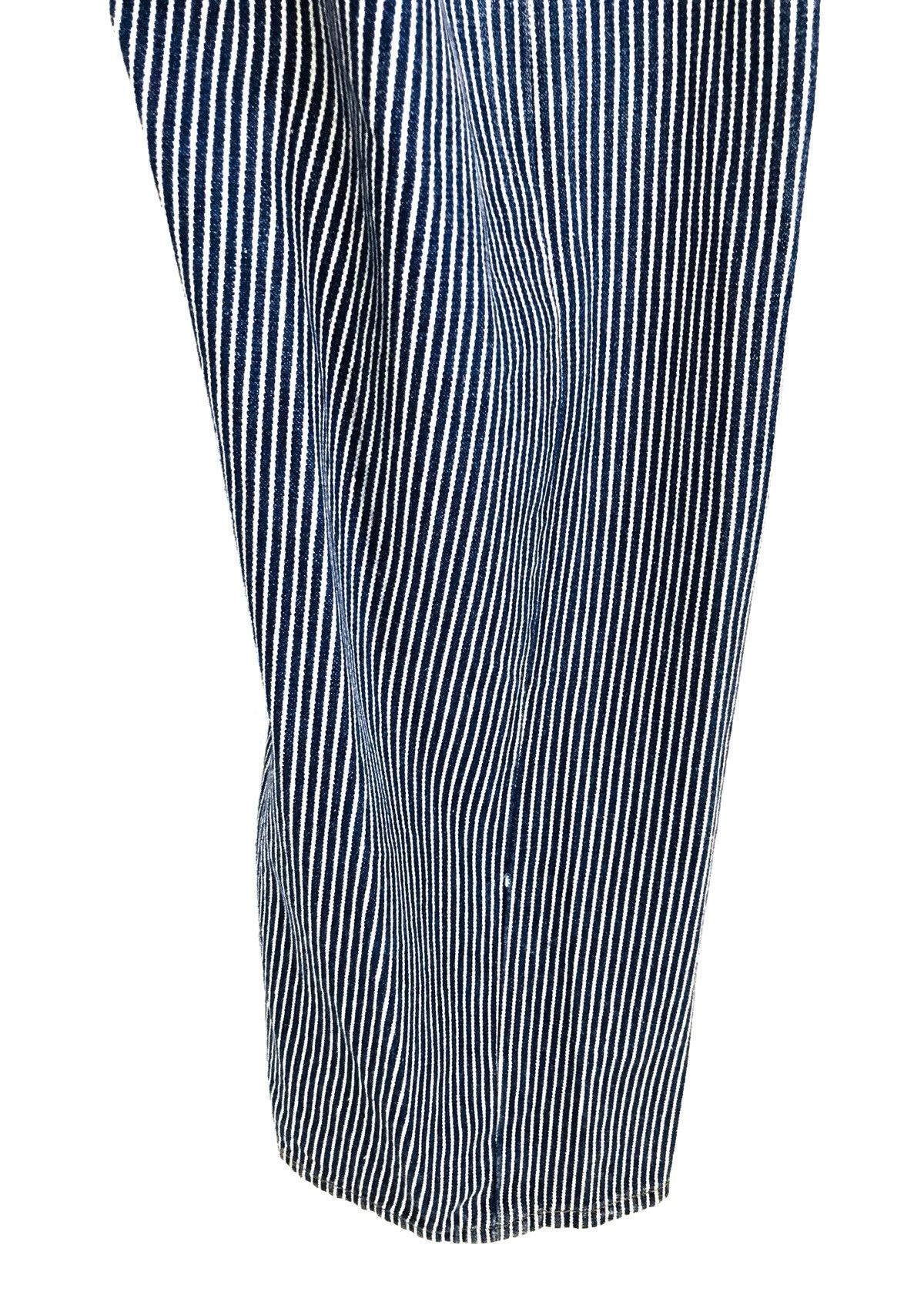 Comme des Garcons × Undercover Japanese Brand Hickory Double Waist Denim Pants Size US 33 - 9 Thumbnail