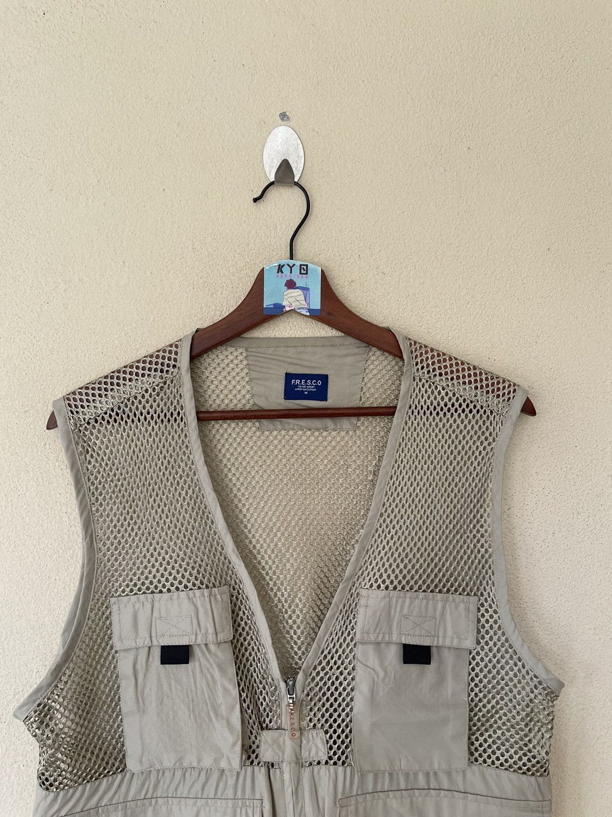 Japanese Brand × Vintage VINTAGE FRESCO UTILITIES VEST Size US M / EU 48-50 / 2 - 3 Thumbnail