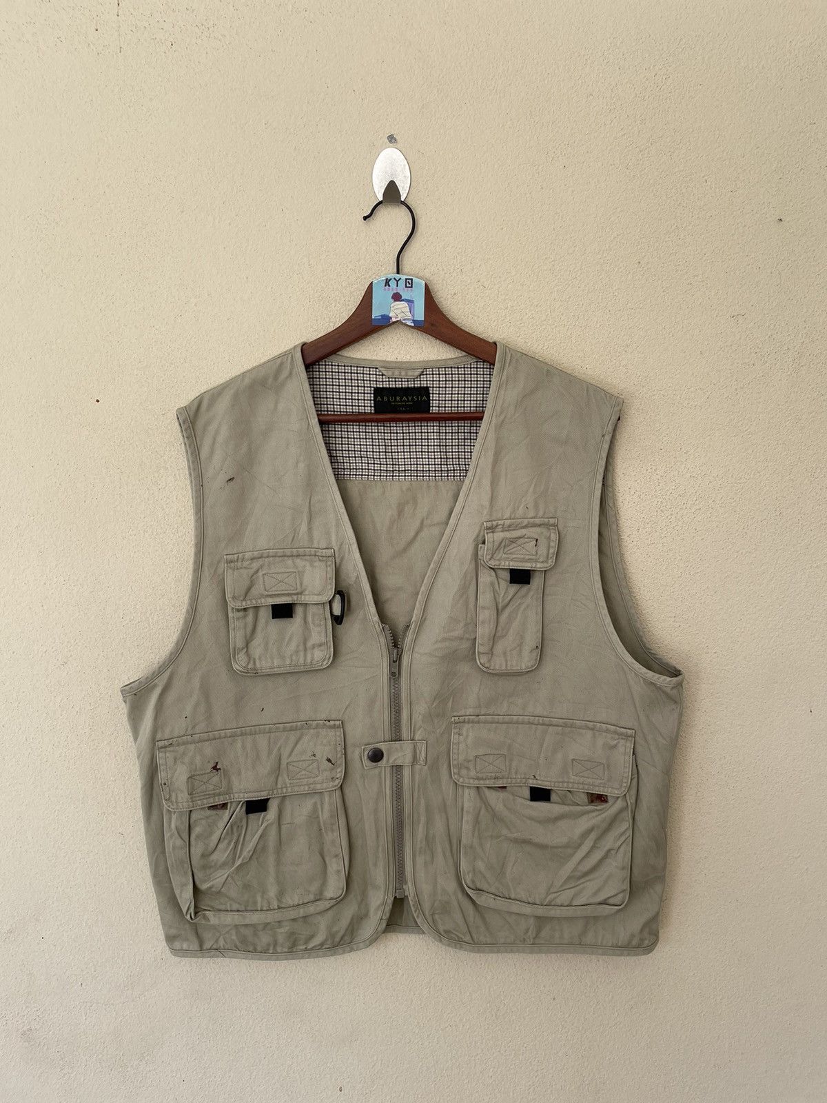 Japanese Brand × Vintage VINTAGE ABURAYSIA SPORTS VEST Size US L / EU 52-54 / 3 - 2 Thumbnail