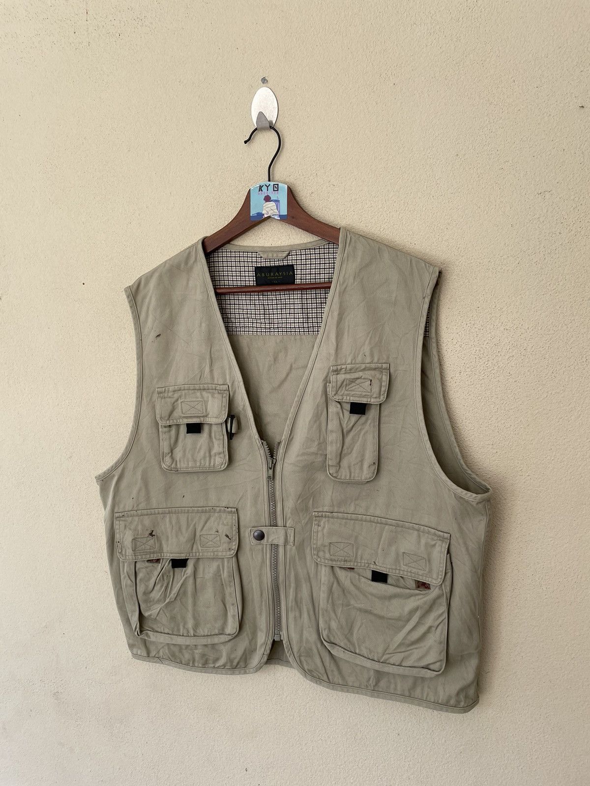 Japanese Brand × Vintage VINTAGE ABURAYSIA SPORTS VEST Size US L / EU 52-54 / 3 - 3 Thumbnail