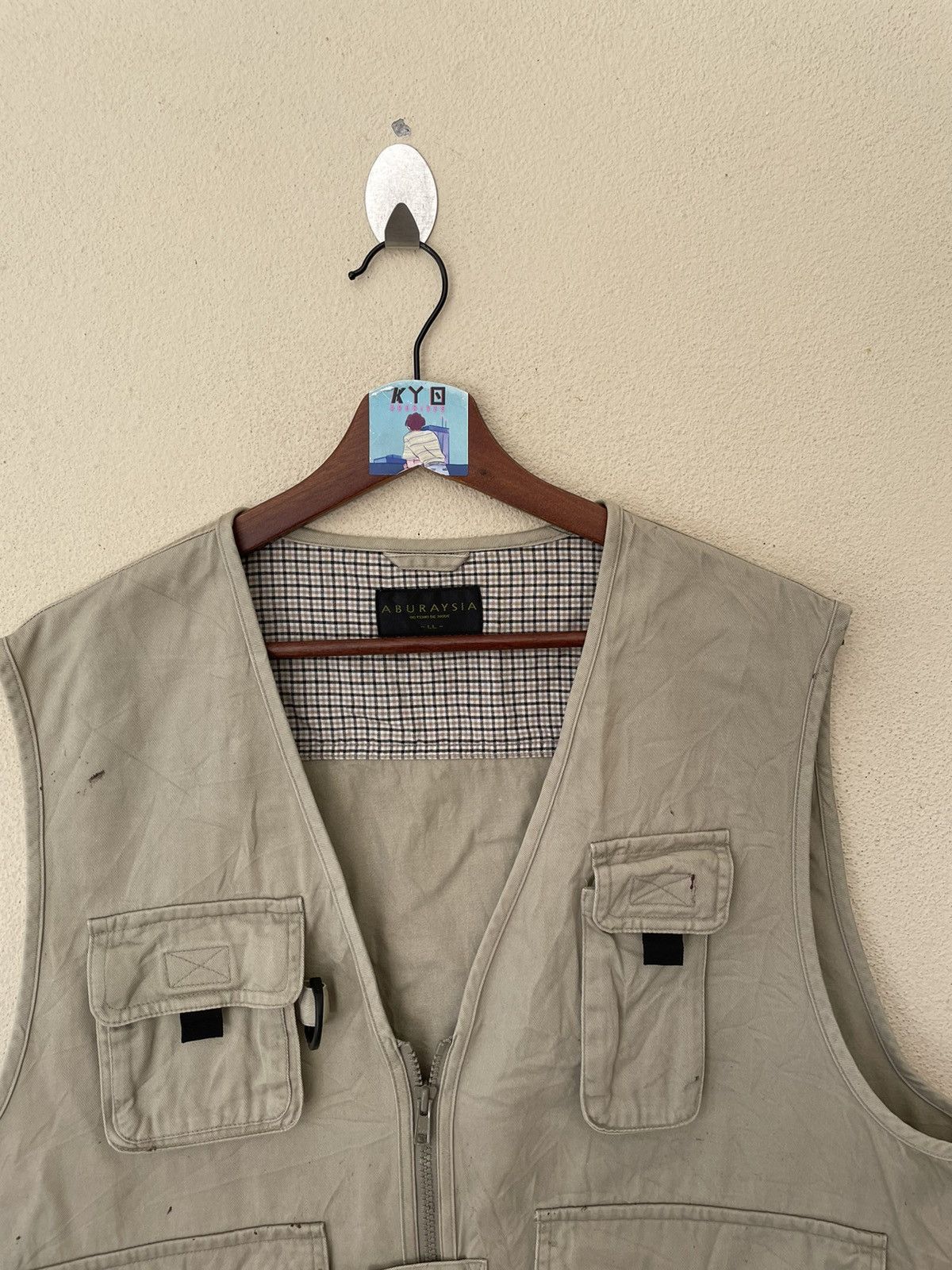 Japanese Brand × Vintage VINTAGE ABURAYSIA SPORTS VEST Size US L / EU 52-54 / 3 - 4 Thumbnail