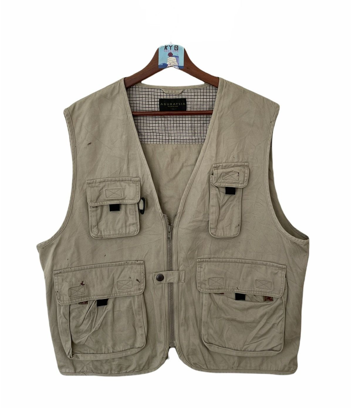 Japanese Brand × Vintage VINTAGE ABURAYSIA SPORTS VEST Size US L / EU 52-54 / 3 - 1 Thumbnail