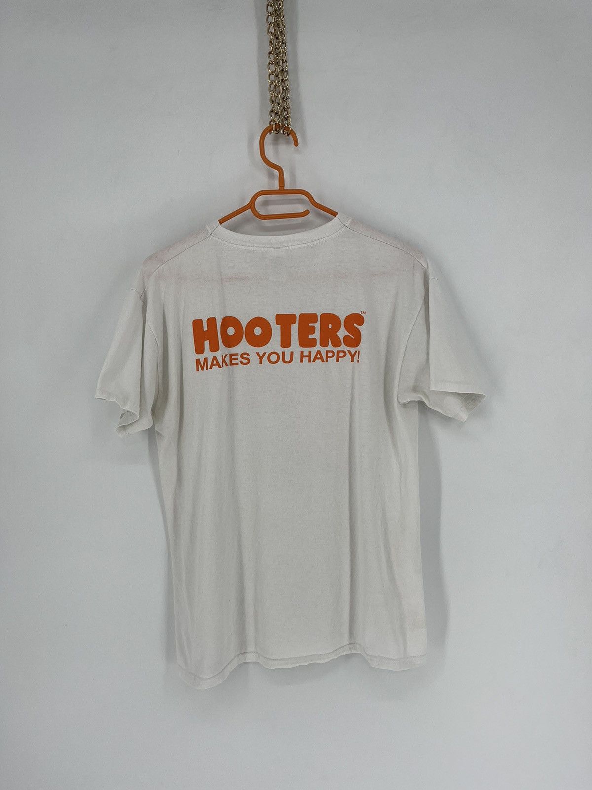 Band Tees × Vintage Vintage Y2K Hooters "Nottingham United Kingdom" Band tee Size US M / EU 48-50 / 2 - 7 Thumbnail
