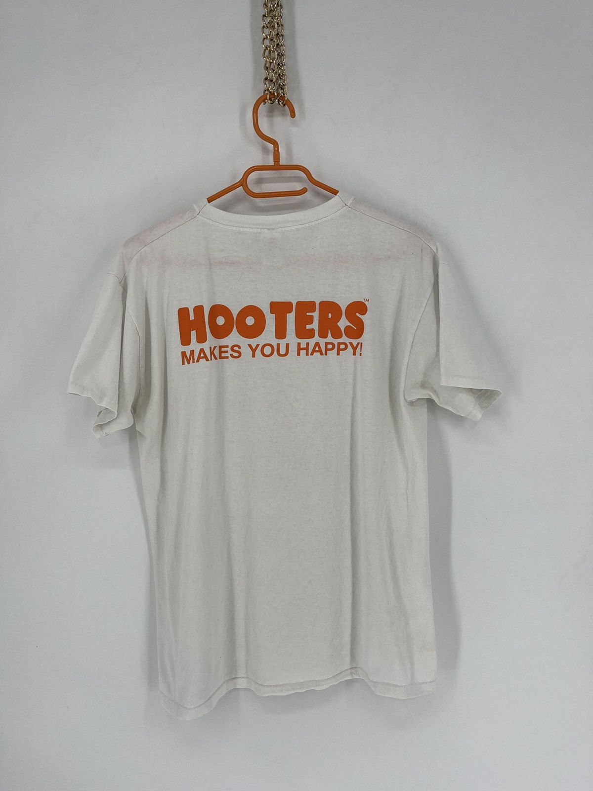 Band Tees × Vintage Vintage Y2K Hooters "Nottingham United Kingdom" Band tee Size US M / EU 48-50 / 2 - 8 Thumbnail
