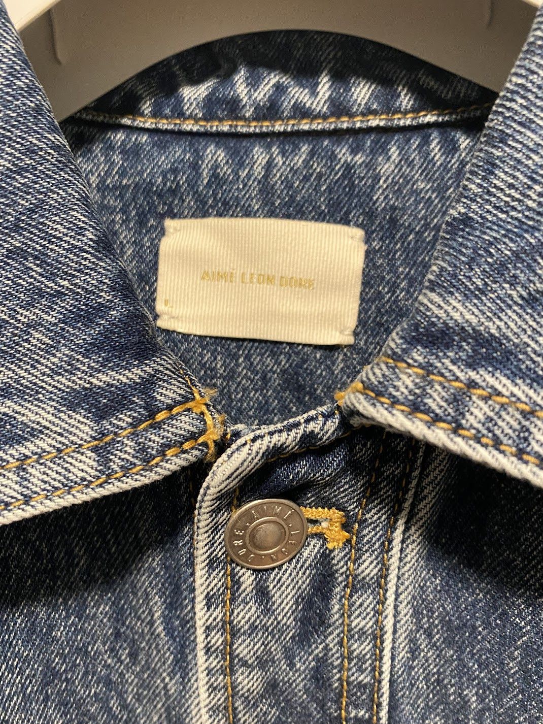 Aime Leon Dore Aime Leon Dore Denim Overshirt - f/w 21 mid wash Size US L / EU 52-54 / 3 - 2 Thumbnail