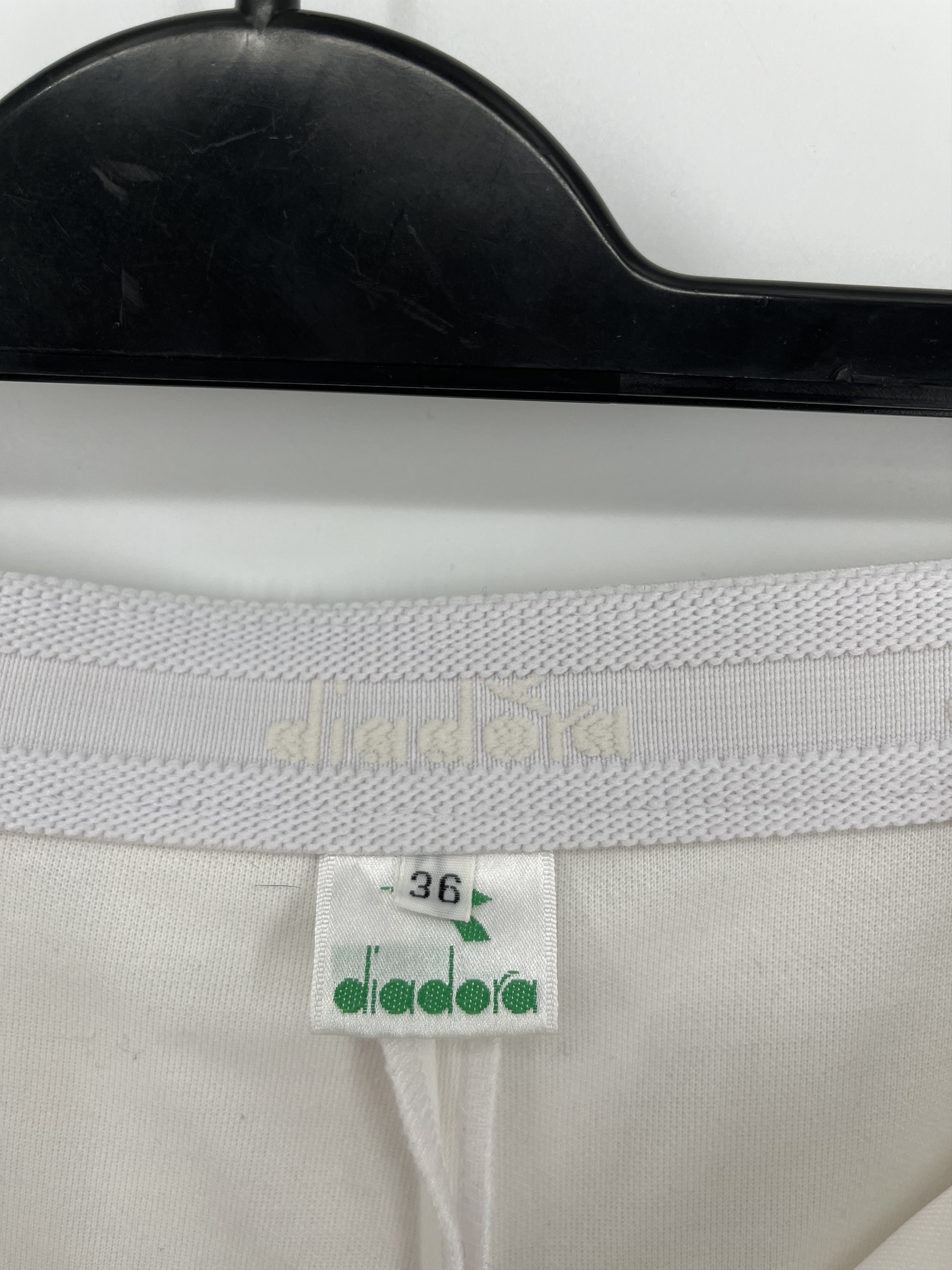Diadora × Vintage Vintage 80s Diadora White Vintage Tennis Shorts RARE Luxury Size US 36 / EU 52 - 9 Thumbnail