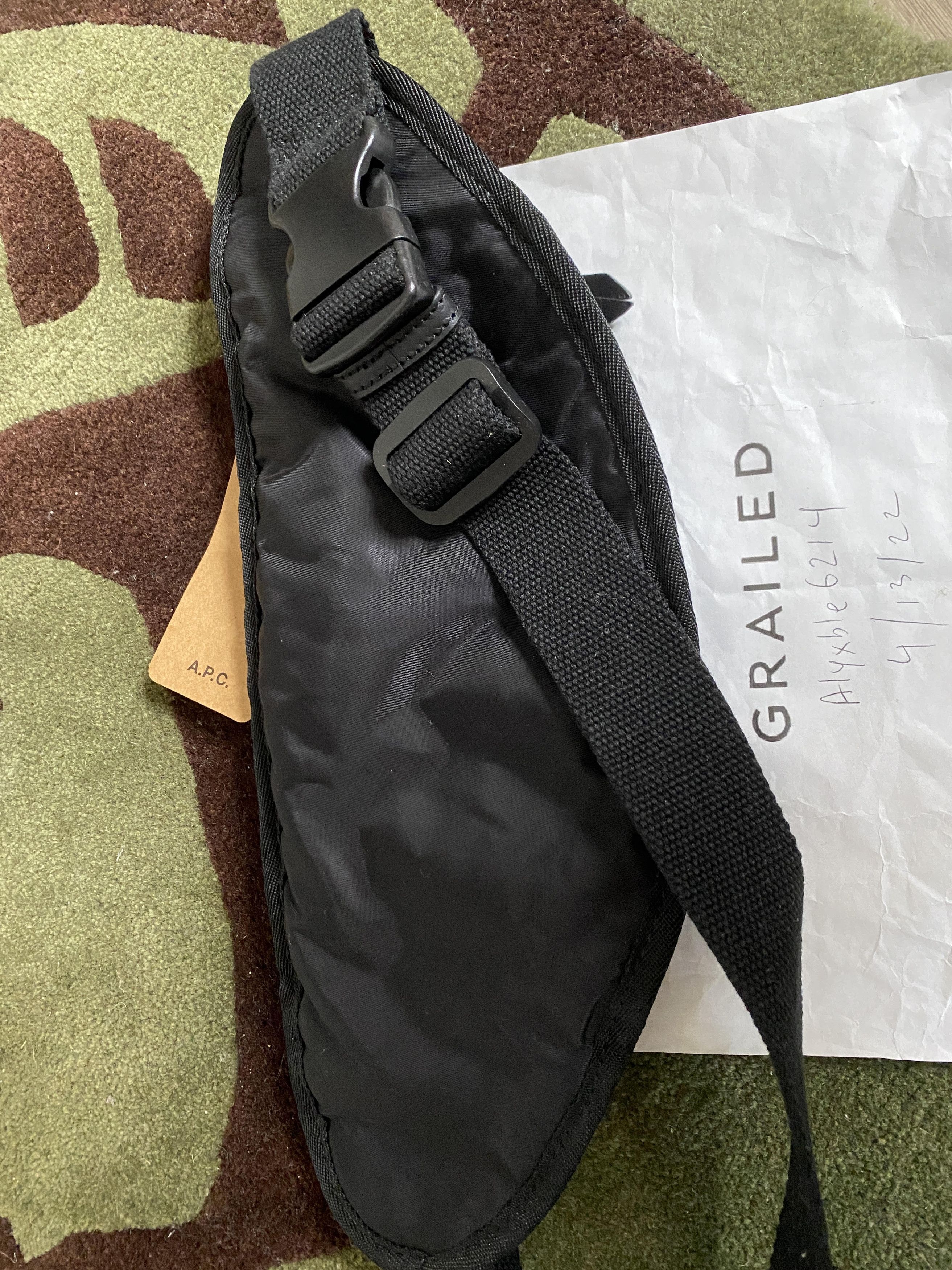 A.P.C. A.P.C. mini repeat waist bag fanny pack crossbody nylon bum Size ONE SIZE - 4 Thumbnail
