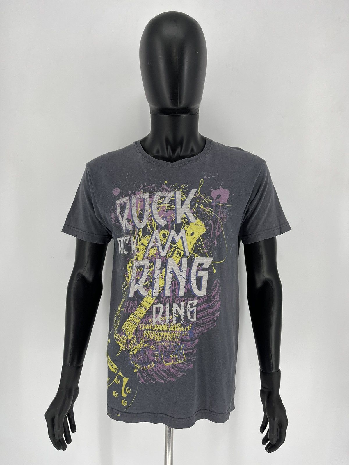 Band Tees Vintage Y2K rock ring festival kiss muse rammstein 2010 Size US S / EU 44-46 / 1 - 2 Thumbnail