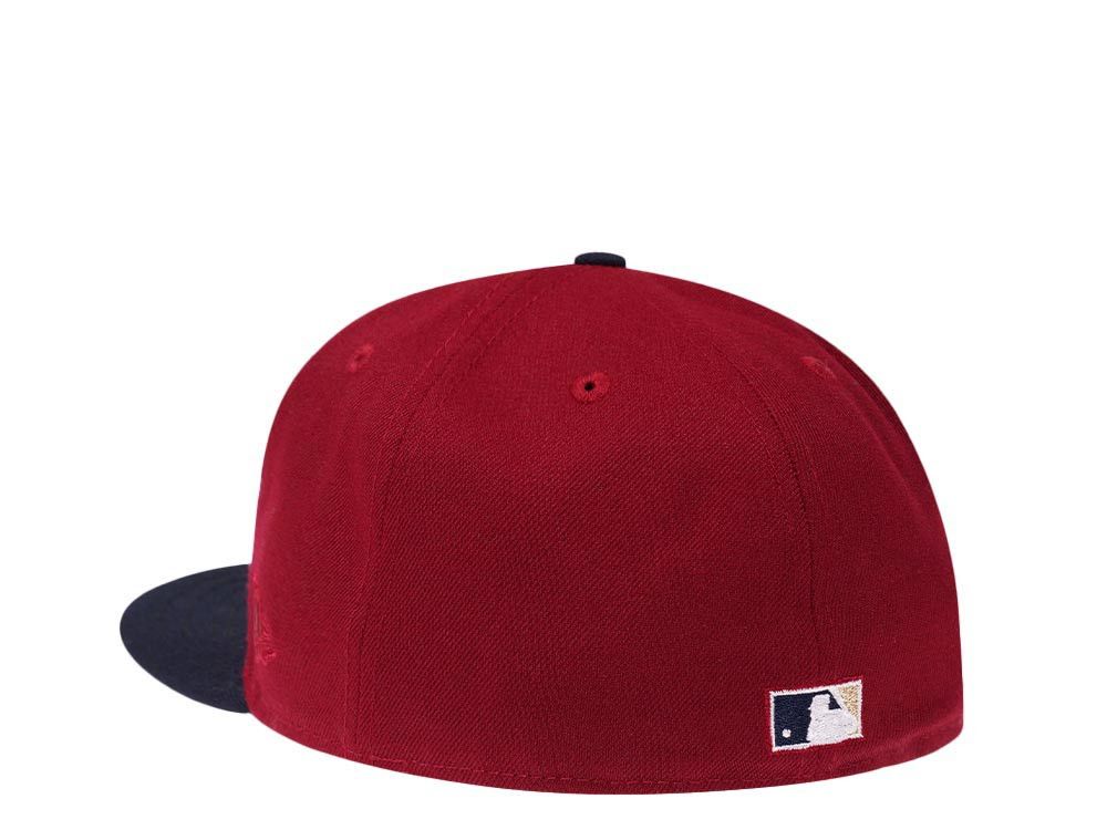 MLB × New Era 7 1/8 Red Two 2 Tone Milwaukee Brewers 40th Anniversary Size ONE SIZE - 10 Thumbnail