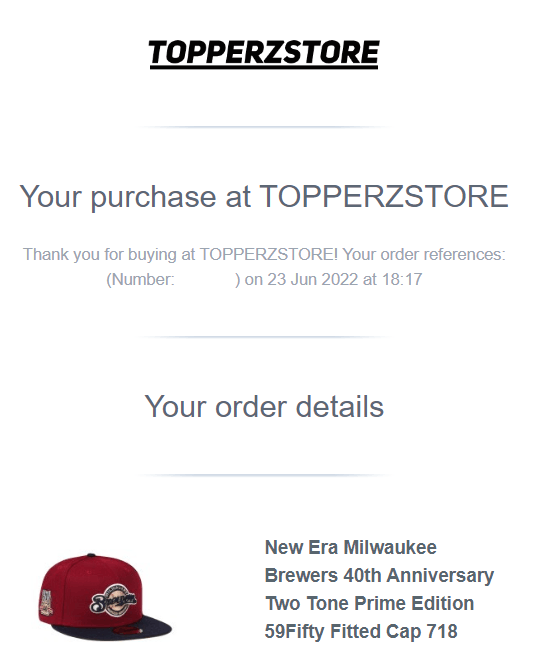 MLB × New Era 7 1/8 Red Two 2 Tone Milwaukee Brewers 40th Anniversary Size ONE SIZE - 12 Thumbnail