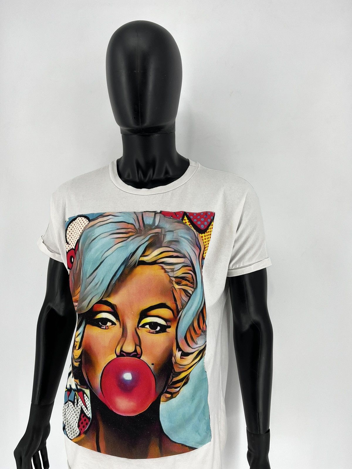 Vintage Vintage Y2K Marilyn Monroe Pop Art T-shirt Graphic Tees Size US L / EU 52-54 / 3 - 4 Thumbnail