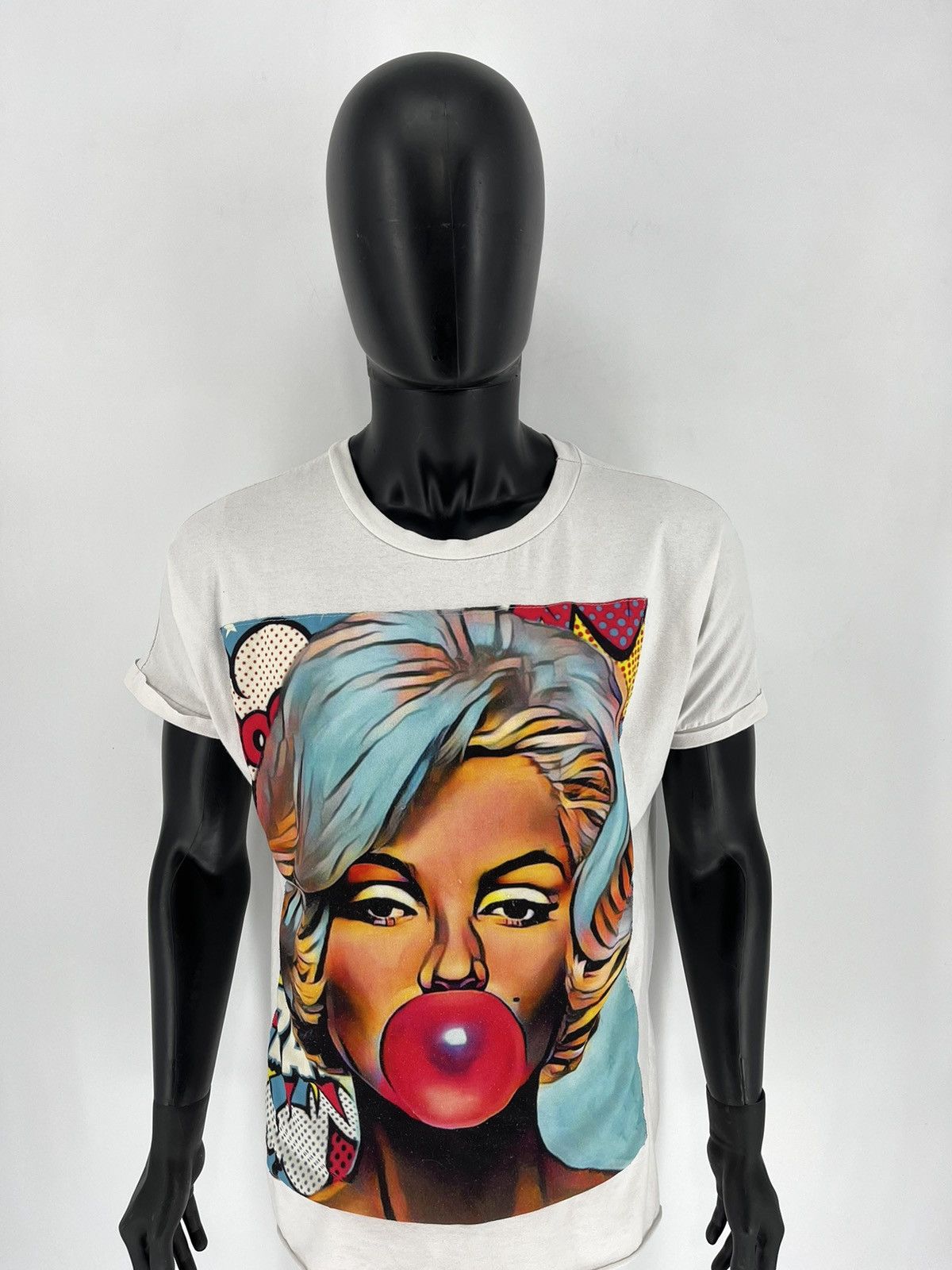 Vintage Vintage Y2K Marilyn Monroe Pop Art T-shirt Graphic Tees Size US L / EU 52-54 / 3 - 5 Thumbnail