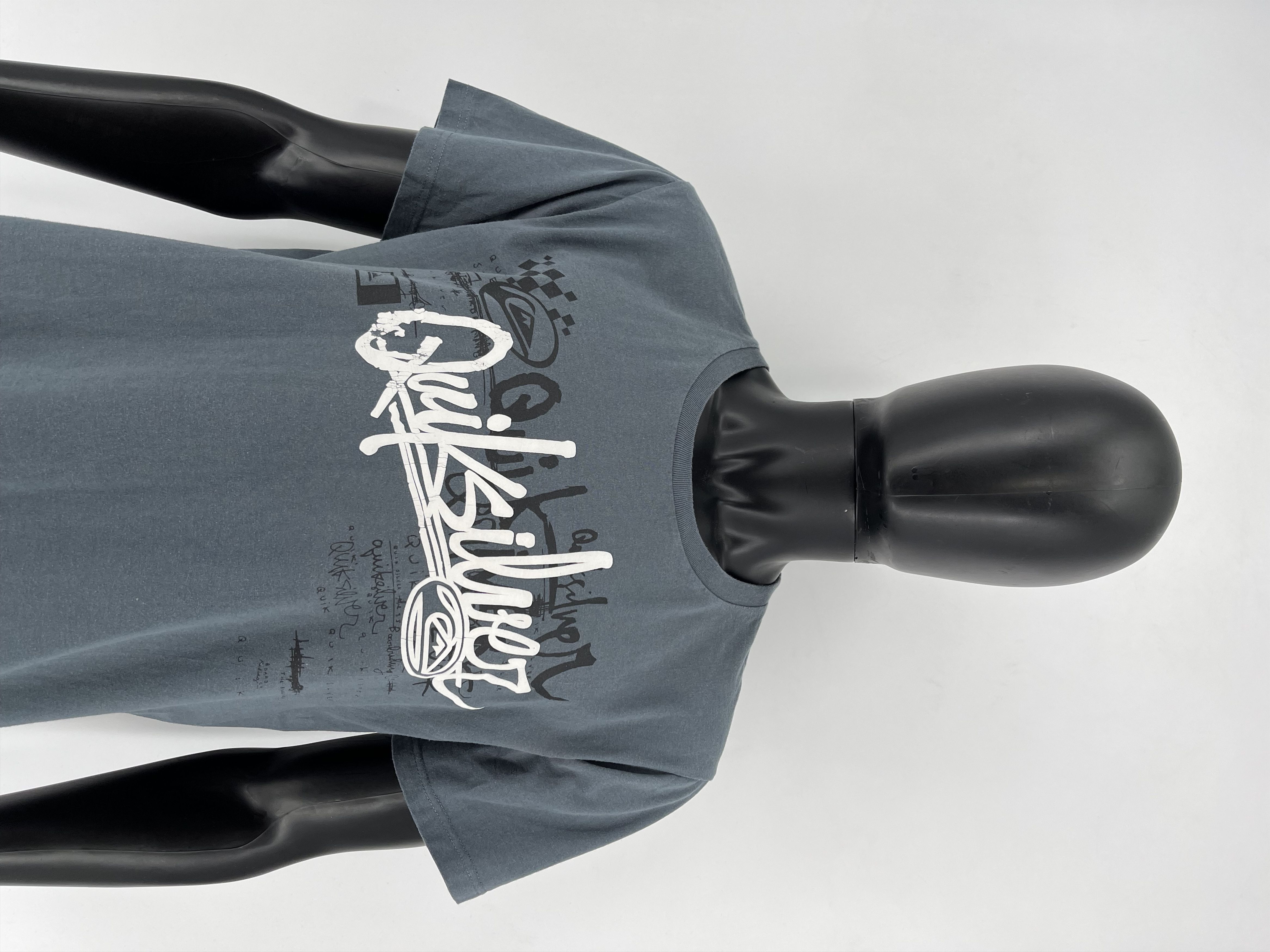 Quiksilver Vintage Quiksilver T-Shirt Medium Gray Surf Skateboard y2k Size US L / EU 52-54 / 3 - 6 Thumbnail