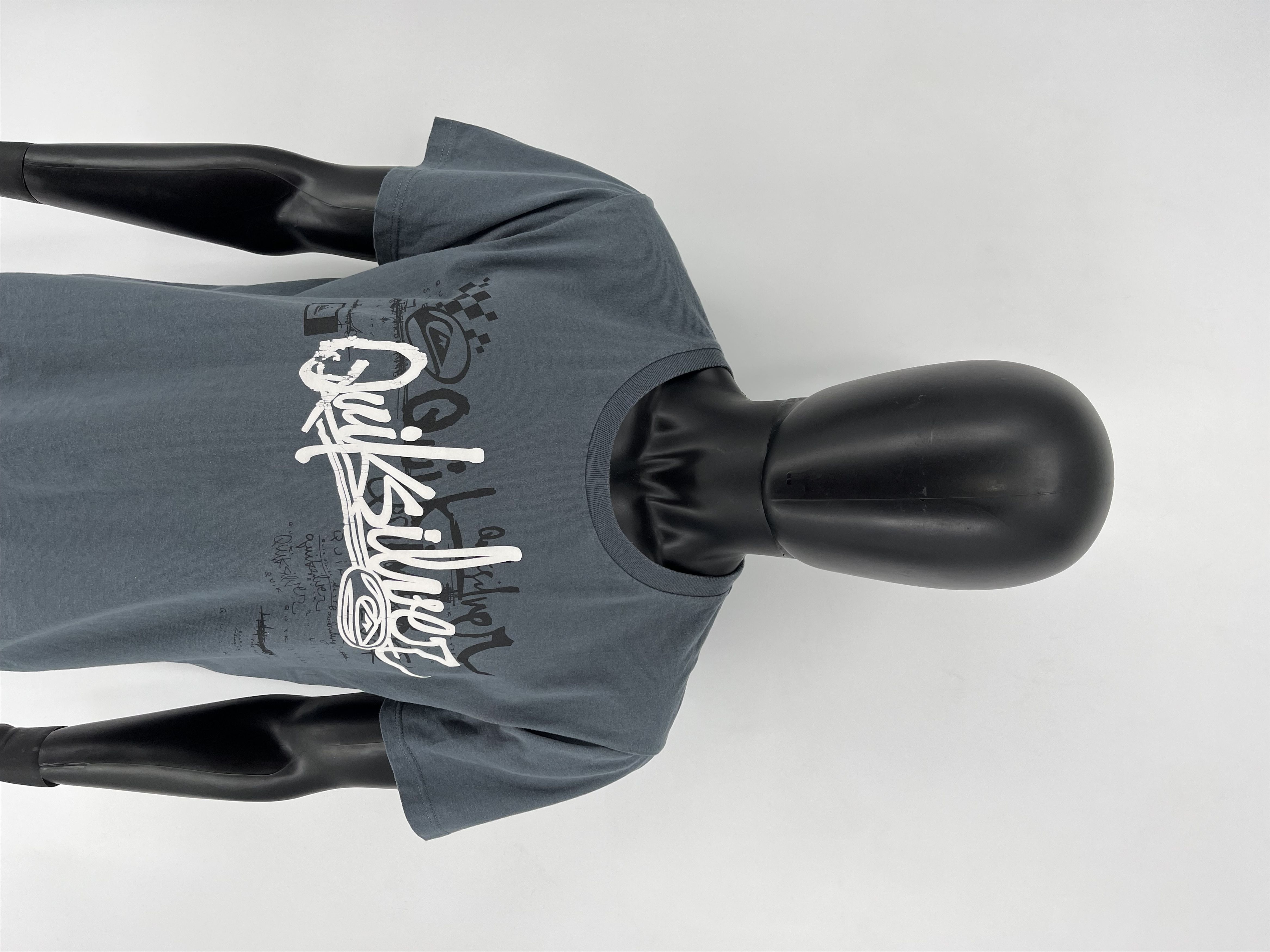 Quiksilver Vintage Quiksilver T-Shirt Medium Gray Surf Skateboard y2k Size US L / EU 52-54 / 3 - 5 Thumbnail
