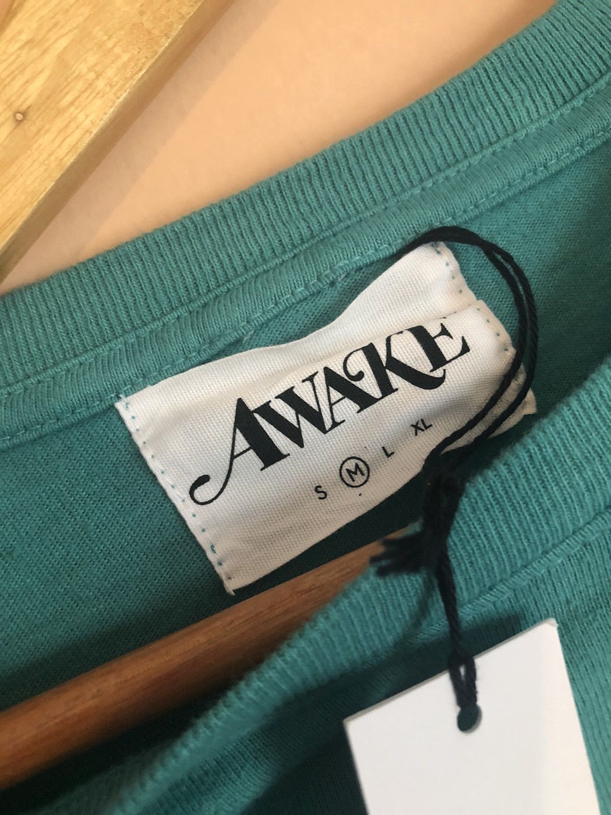 Awake NY Awake Ny FW20 New York logo T-shirt Teal Size US M / EU 48-50 / 2 - 6 Thumbnail