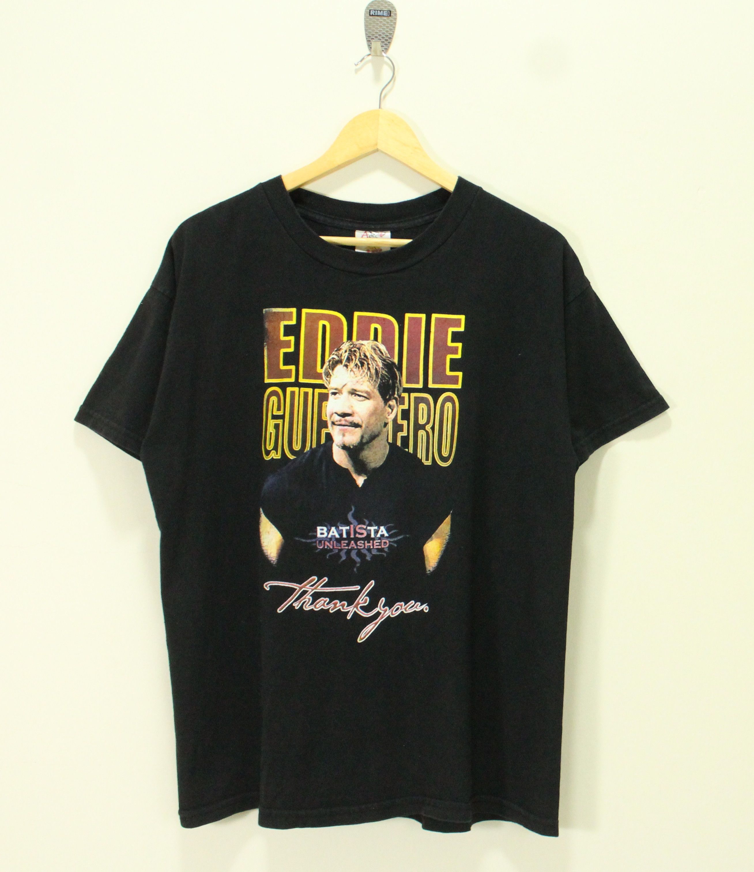 Vintage Vintage EDDIE GUERRERO T Shirt Batista Unleashed Size US M / EU 48-50 / 2 - 1 Thumbnail