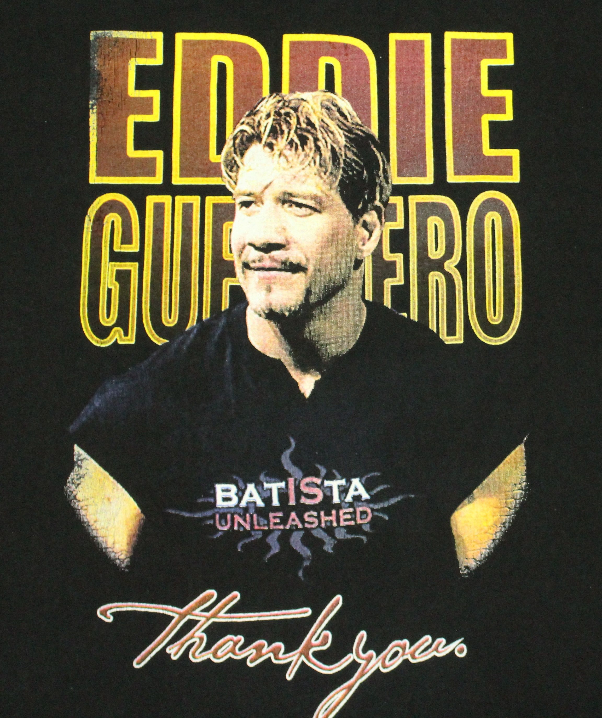 Vintage Vintage EDDIE GUERRERO T Shirt Batista Unleashed Size US M / EU 48-50 / 2 - 6 Thumbnail