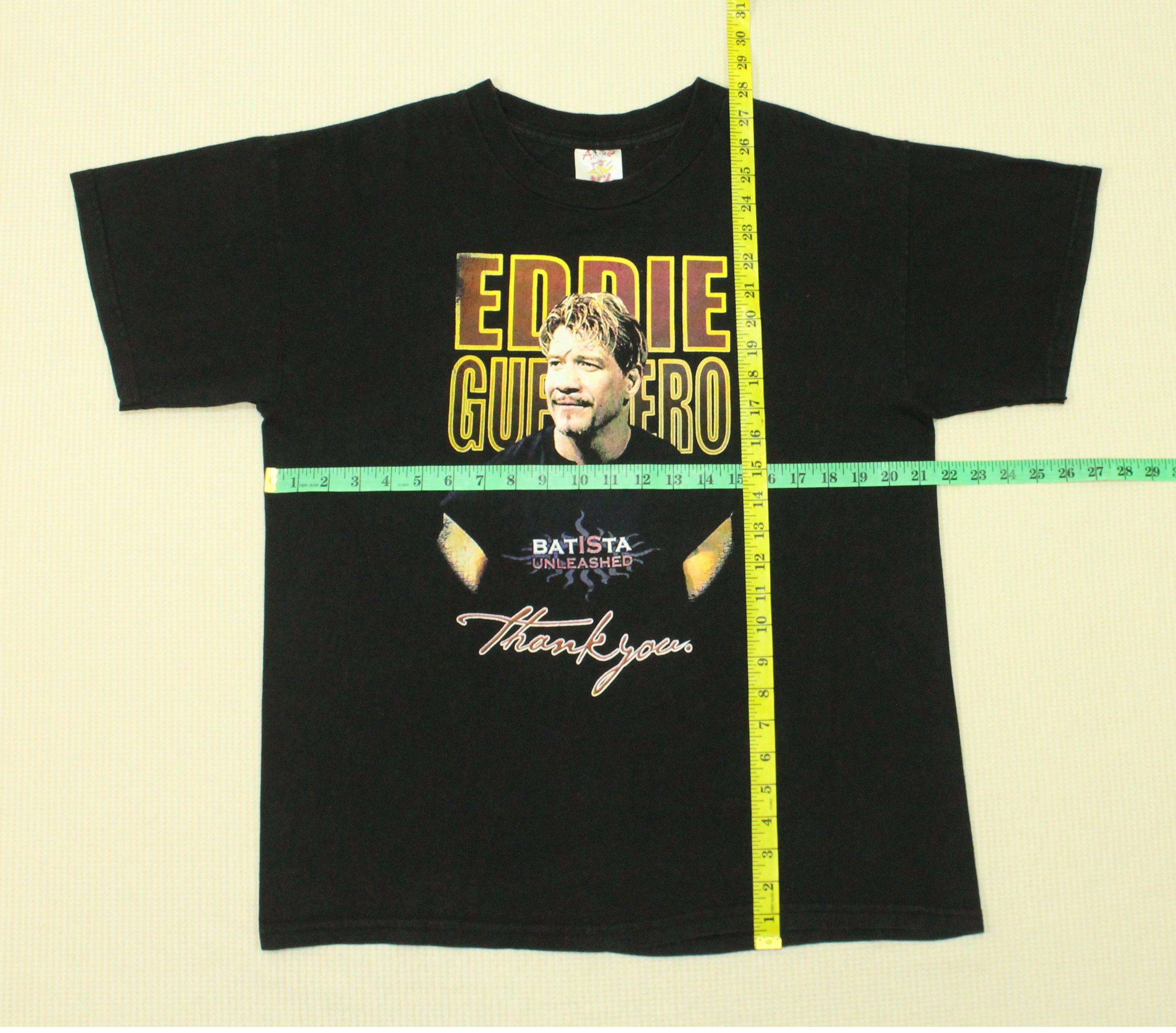 Vintage Vintage EDDIE GUERRERO T Shirt Batista Unleashed Size US M / EU 48-50 / 2 - 12 Thumbnail