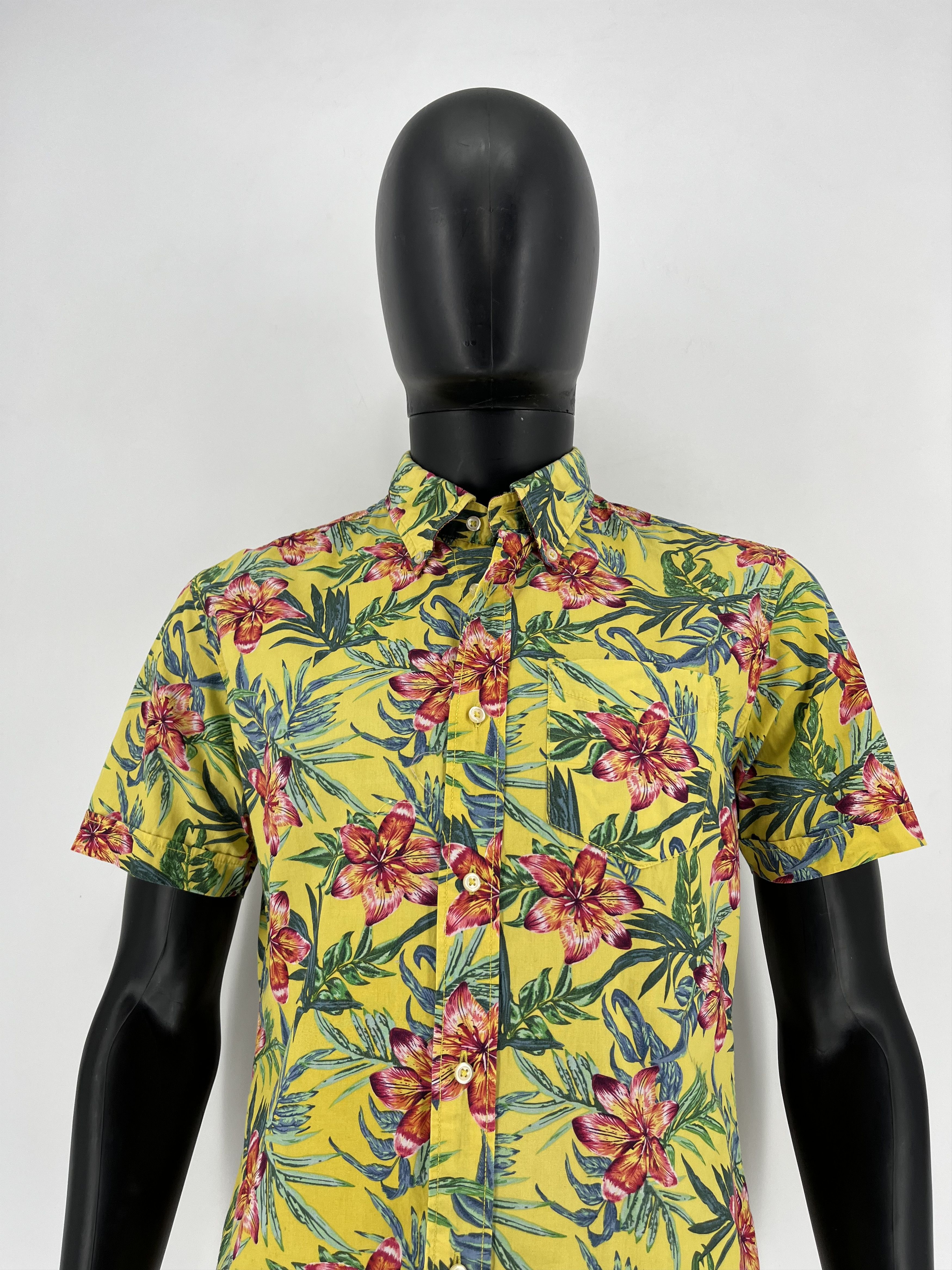 Vintage Vintage 90s Aloha Wear Hawaiian floral Shirt Summer American Size US M / EU 48-50 / 2 - 6 Thumbnail