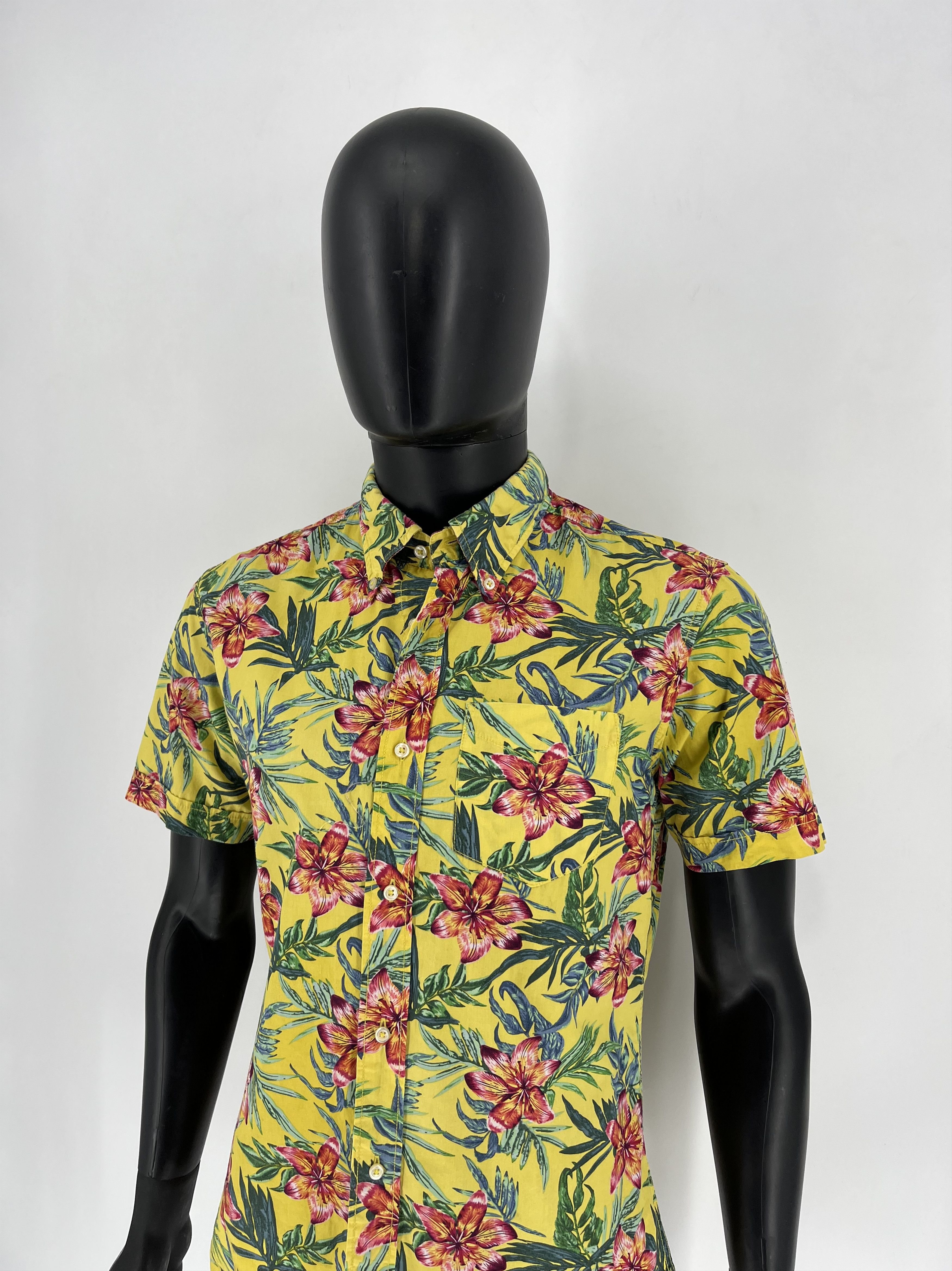 Vintage Vintage 90s Aloha Wear Hawaiian floral Shirt Summer American Size US M / EU 48-50 / 2 - 4 Thumbnail