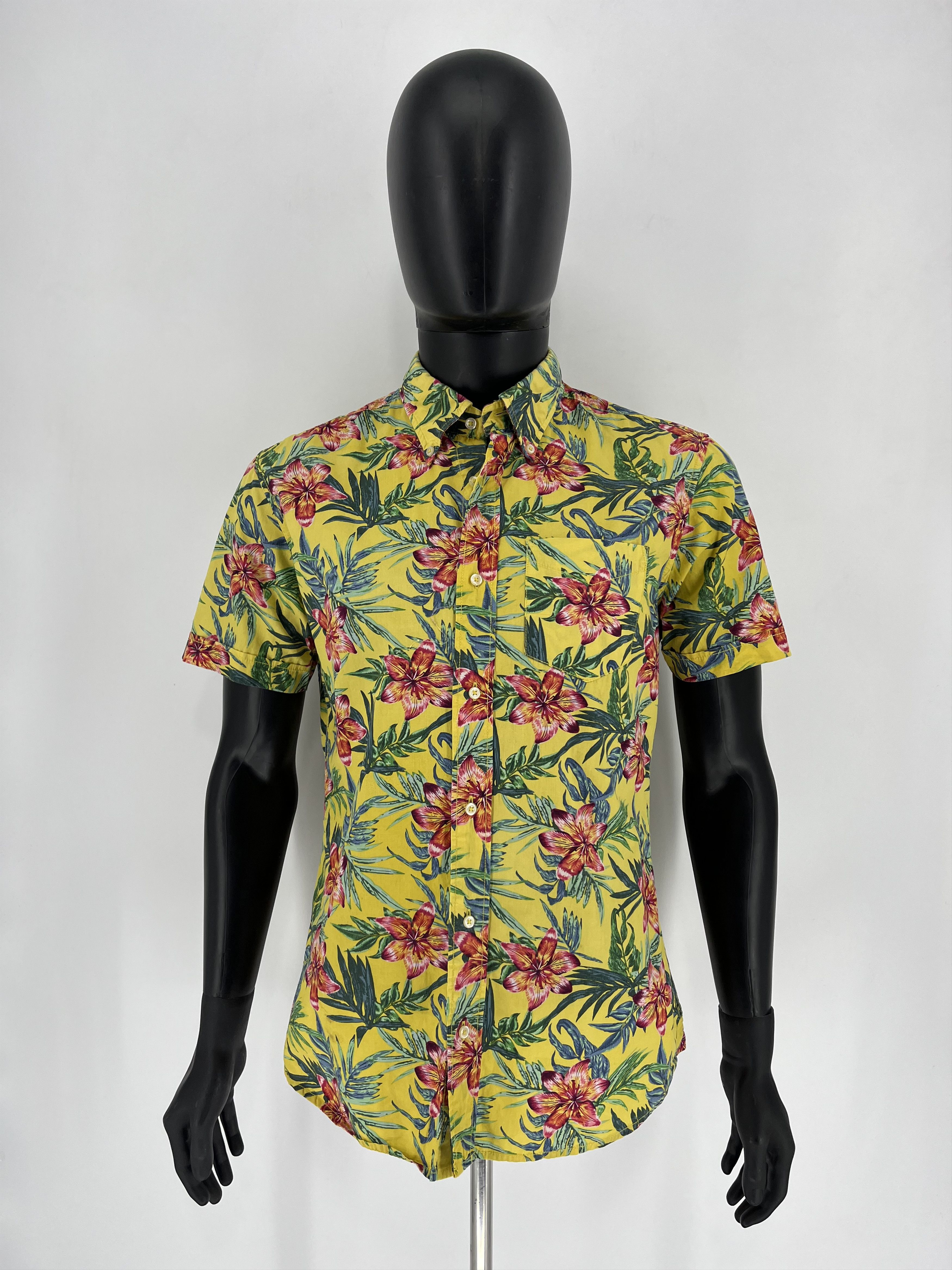 Vintage Vintage 90s Aloha Wear Hawaiian floral Shirt Summer American Size US M / EU 48-50 / 2 - 2 Thumbnail