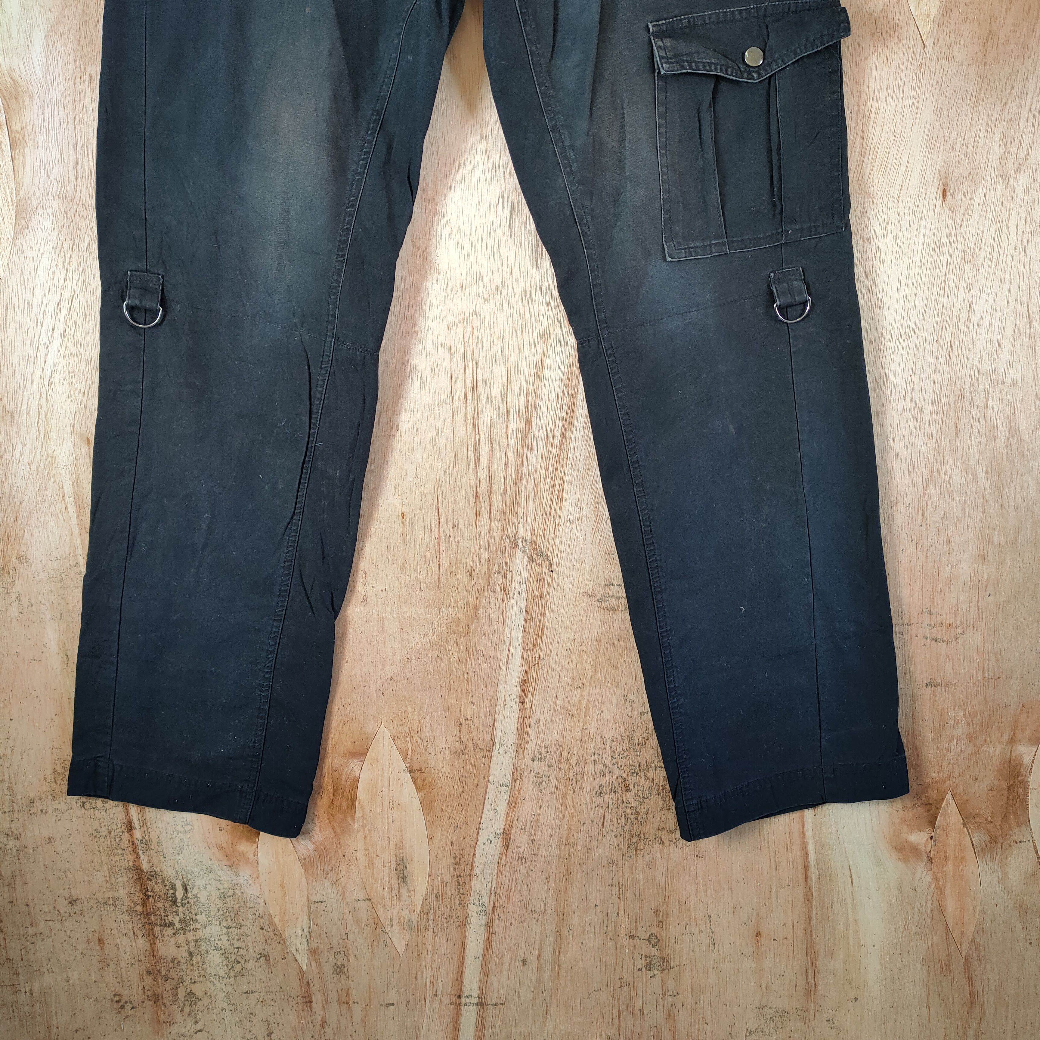 Japanese Brand JAPANESE BRAND FADED CARGO PANTS MULTIPOCKET TACTICAL Size US 34 / EU 50 - 5 Thumbnail