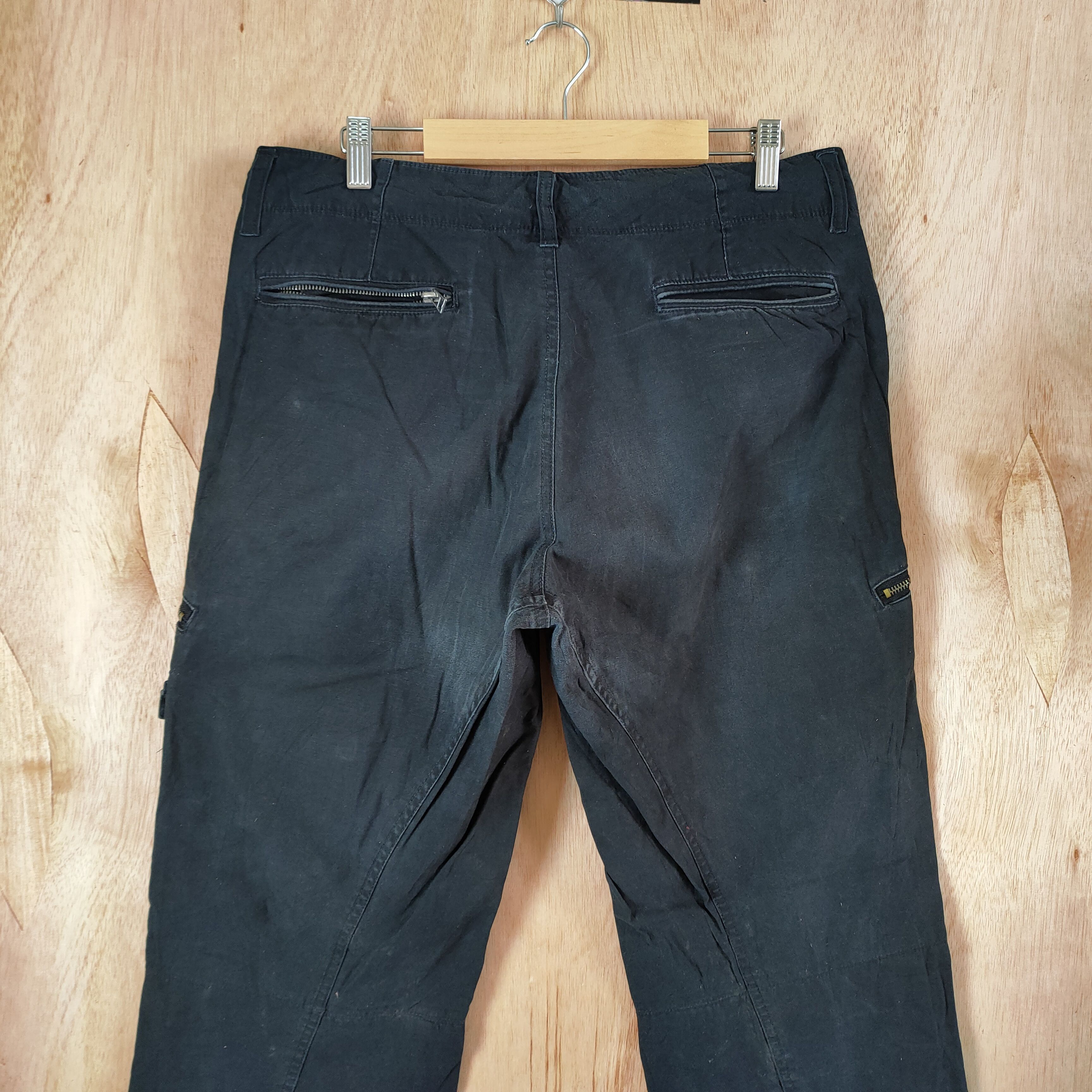 Japanese Brand JAPANESE BRAND FADED CARGO PANTS MULTIPOCKET TACTICAL Size US 34 / EU 50 - 7 Thumbnail