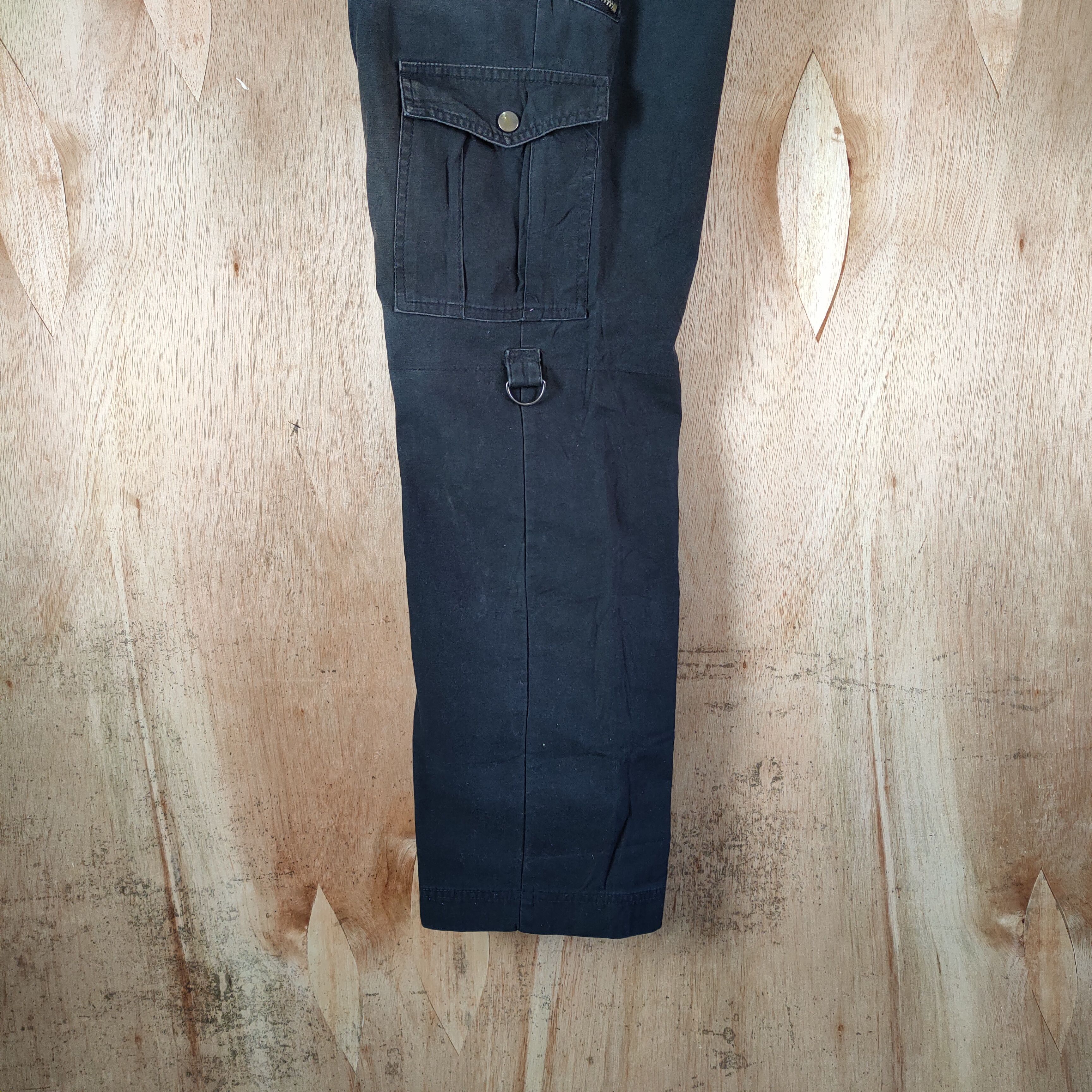 Japanese Brand JAPANESE BRAND FADED CARGO PANTS MULTIPOCKET TACTICAL Size US 34 / EU 50 - 10 Thumbnail