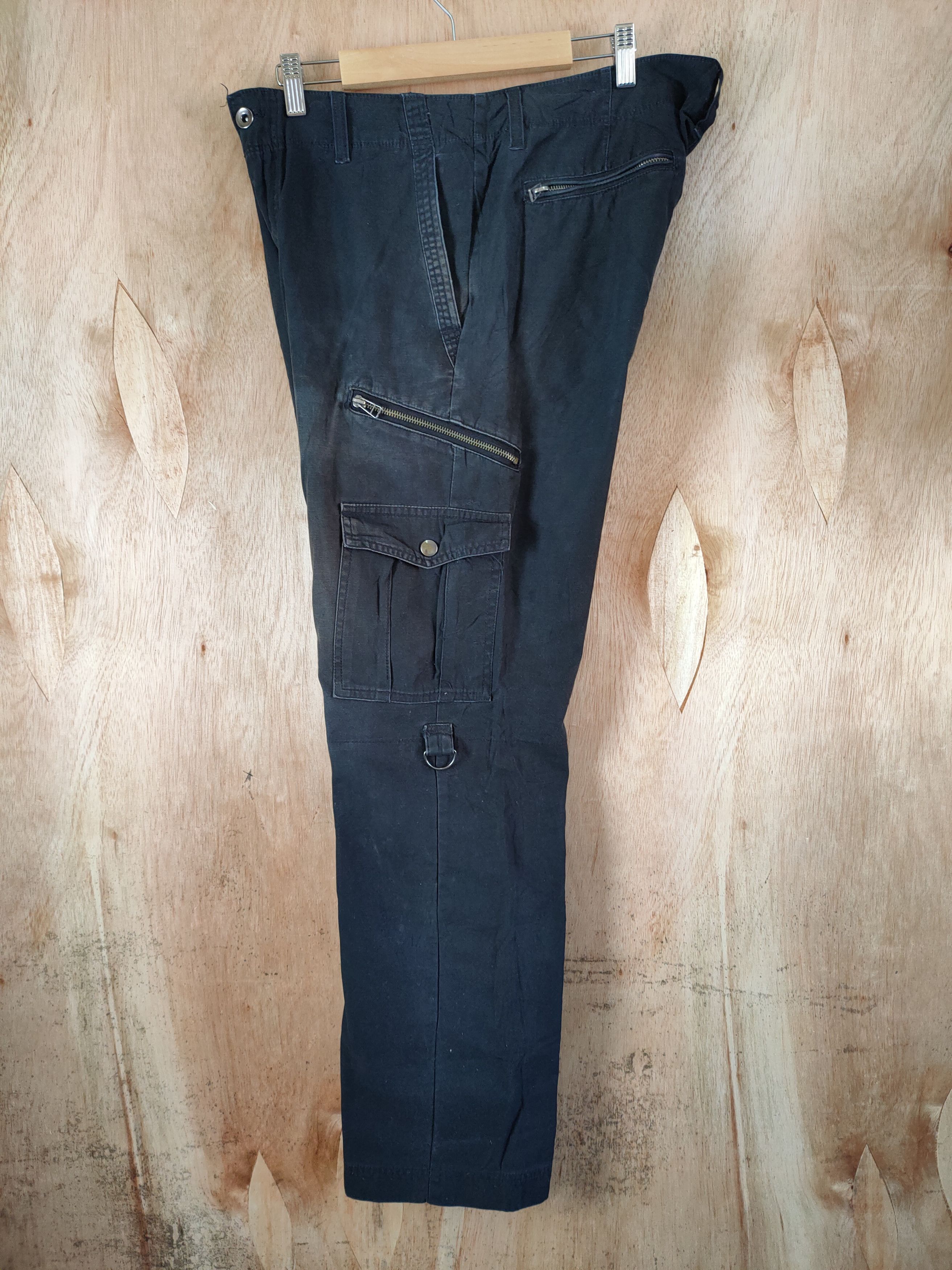 Japanese Brand JAPANESE BRAND FADED CARGO PANTS MULTIPOCKET TACTICAL Size US 34 / EU 50 - 2 Thumbnail