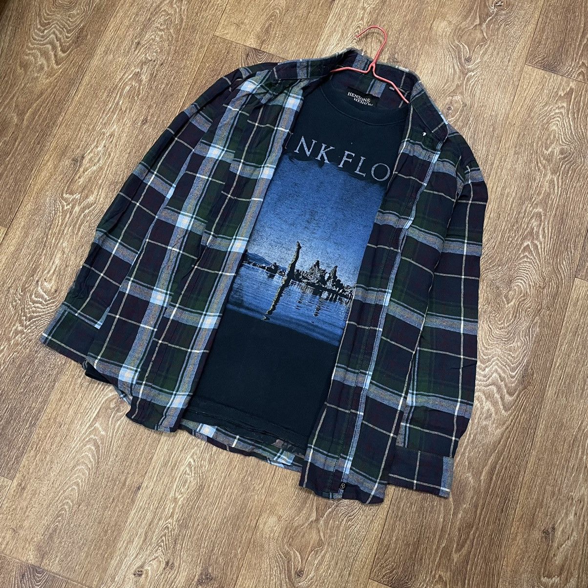 Vintage Vintage 90s Plaid Shirt Oversized Streetwear Grunge Logo XXL Size US XXL / EU 58 / 5 - 2 Thumbnail