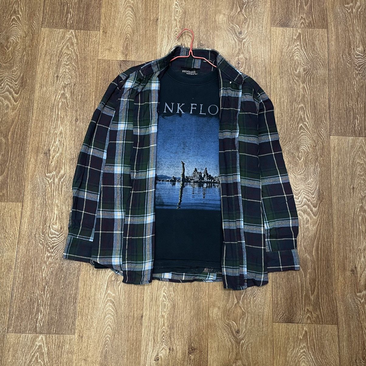 Vintage Vintage 90s Plaid Shirt Oversized Streetwear Grunge Logo XXL Size US XXL / EU 58 / 5 - 1 Thumbnail