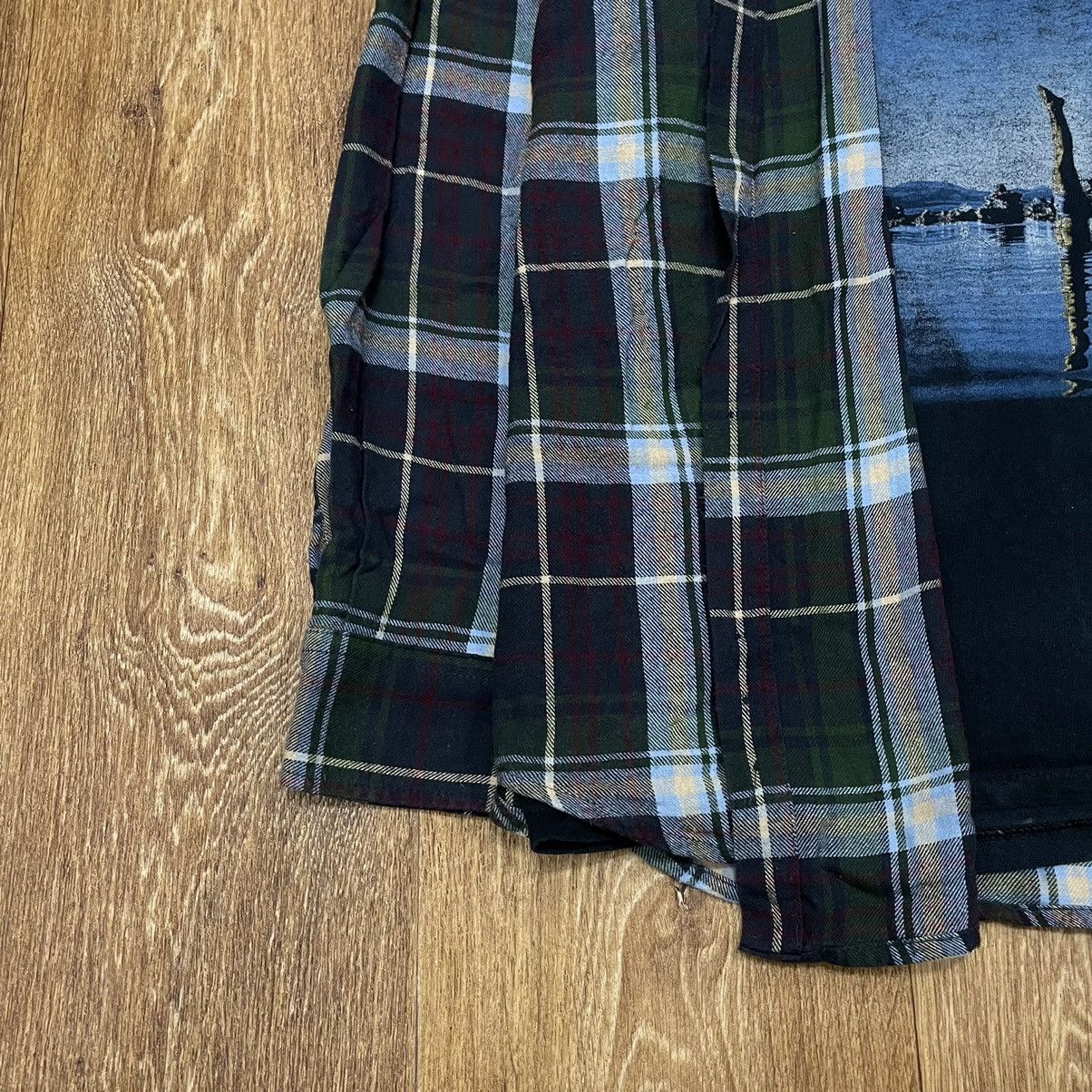 Vintage Vintage 90s Plaid Shirt Oversized Streetwear Grunge Logo XXL Size US XXL / EU 58 / 5 - 4 Thumbnail