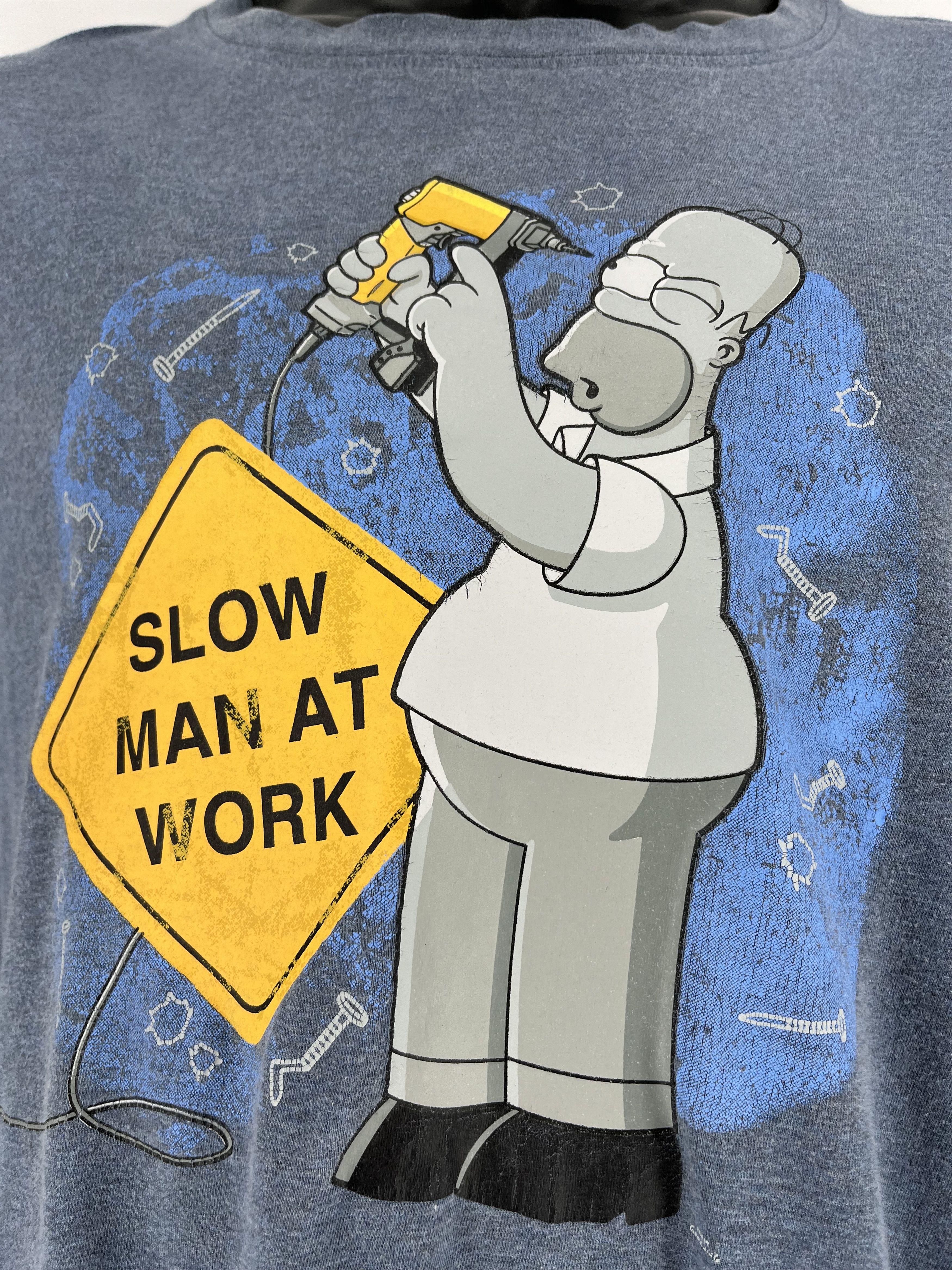 The Simpsons × Vintage Vintage The Simpsons “Slow man at work” T-shirt size:XXXL Size US XXL / EU 58 / 5 - 7 Thumbnail