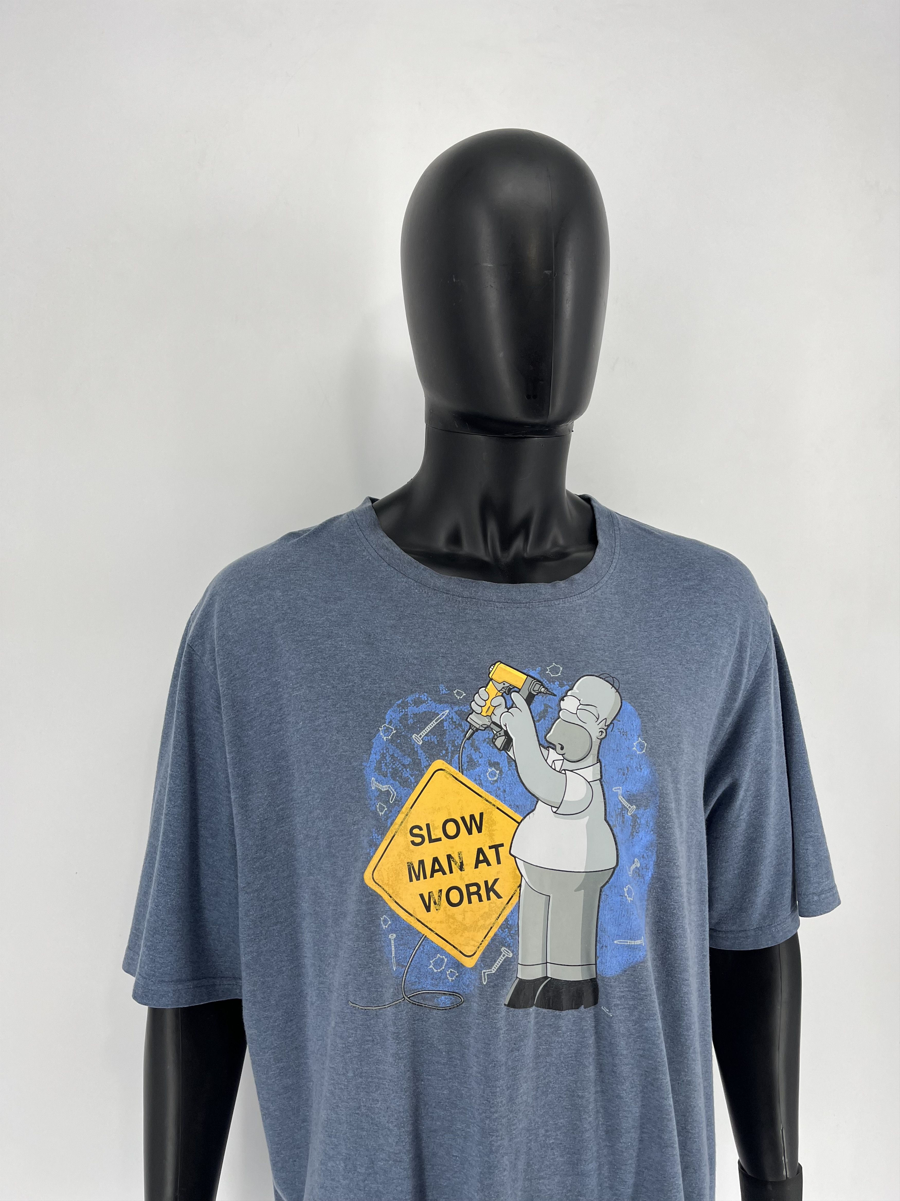 The Simpsons × Vintage Vintage The Simpsons “Slow man at work” T-shirt size:XXXL Size US XXL / EU 58 / 5 - 3 Thumbnail