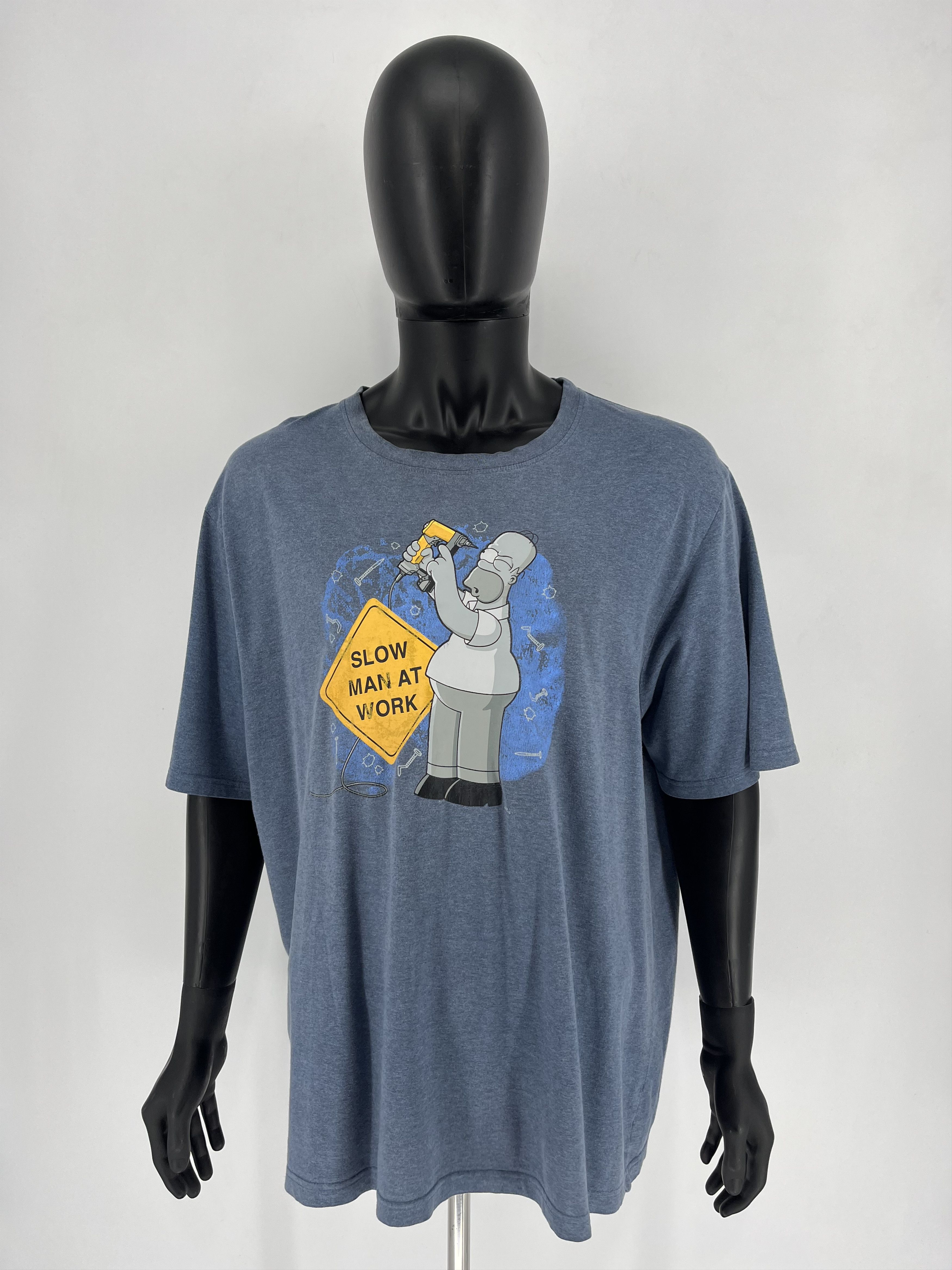 The Simpsons × Vintage Vintage The Simpsons “Slow man at work” T-shirt size:XXXL Size US XXL / EU 58 / 5 - 2 Thumbnail