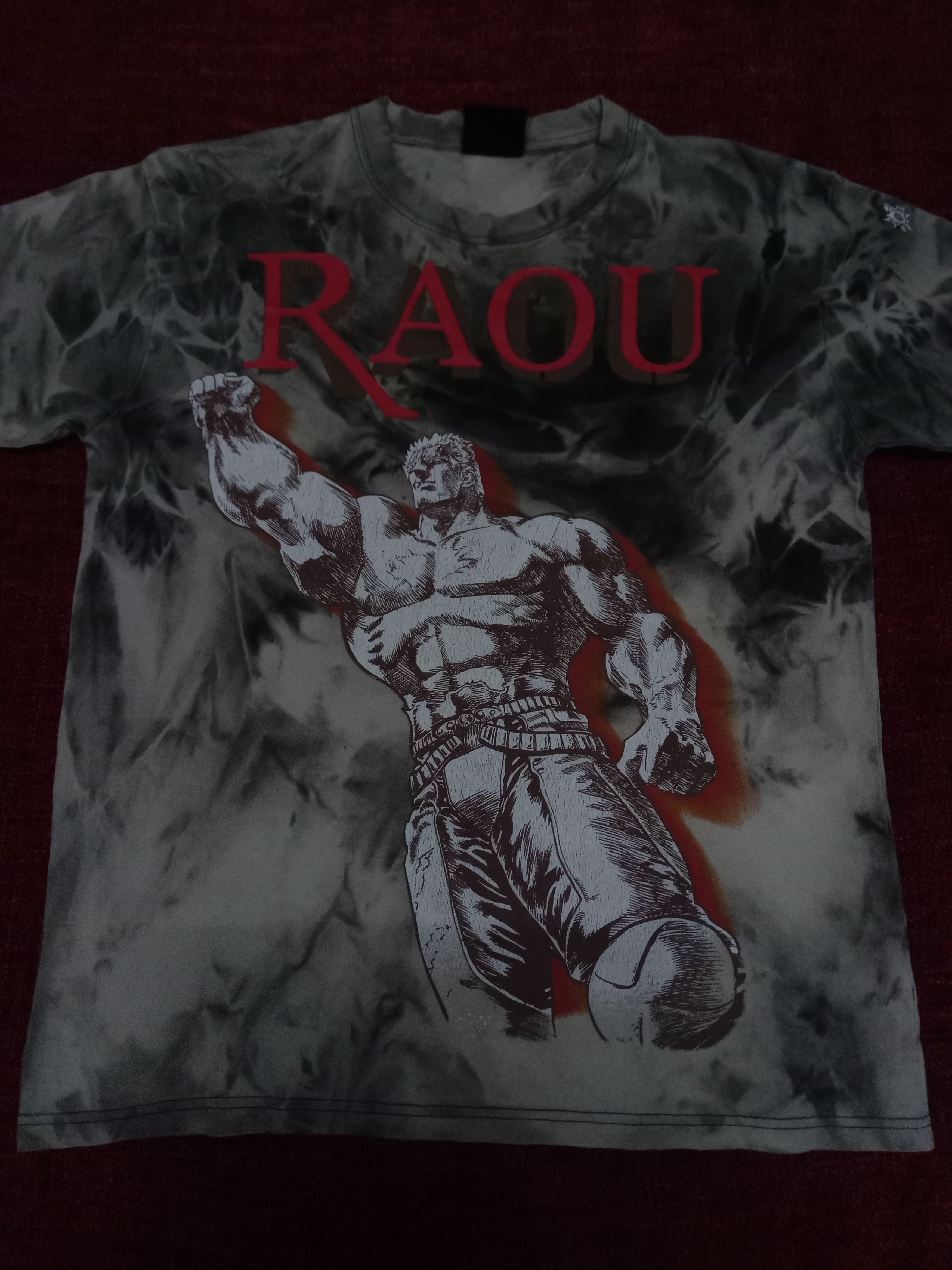 Anime Vintage rare anime Fist of the north star Tee Berserk manga Size US L / EU 52-54 / 3 - 2 Thumbnail