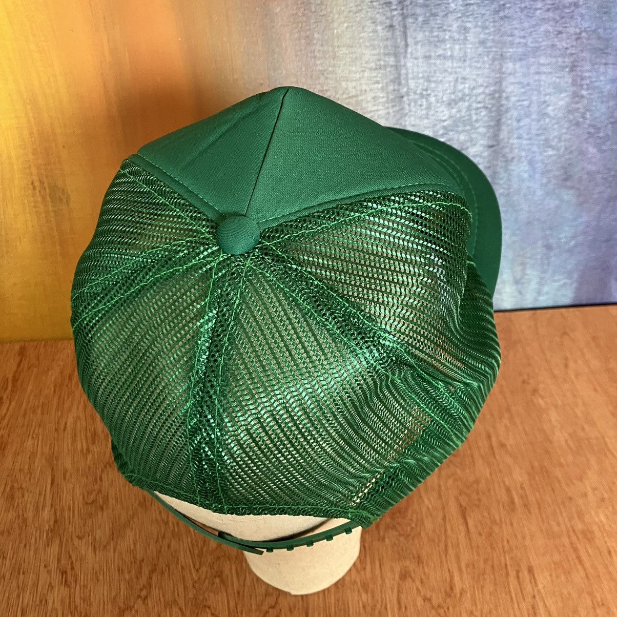 Vintage Vintage Green Trucker Hat El Paso Saddleblanket Co Texas Size ONE SIZE - 6 Thumbnail