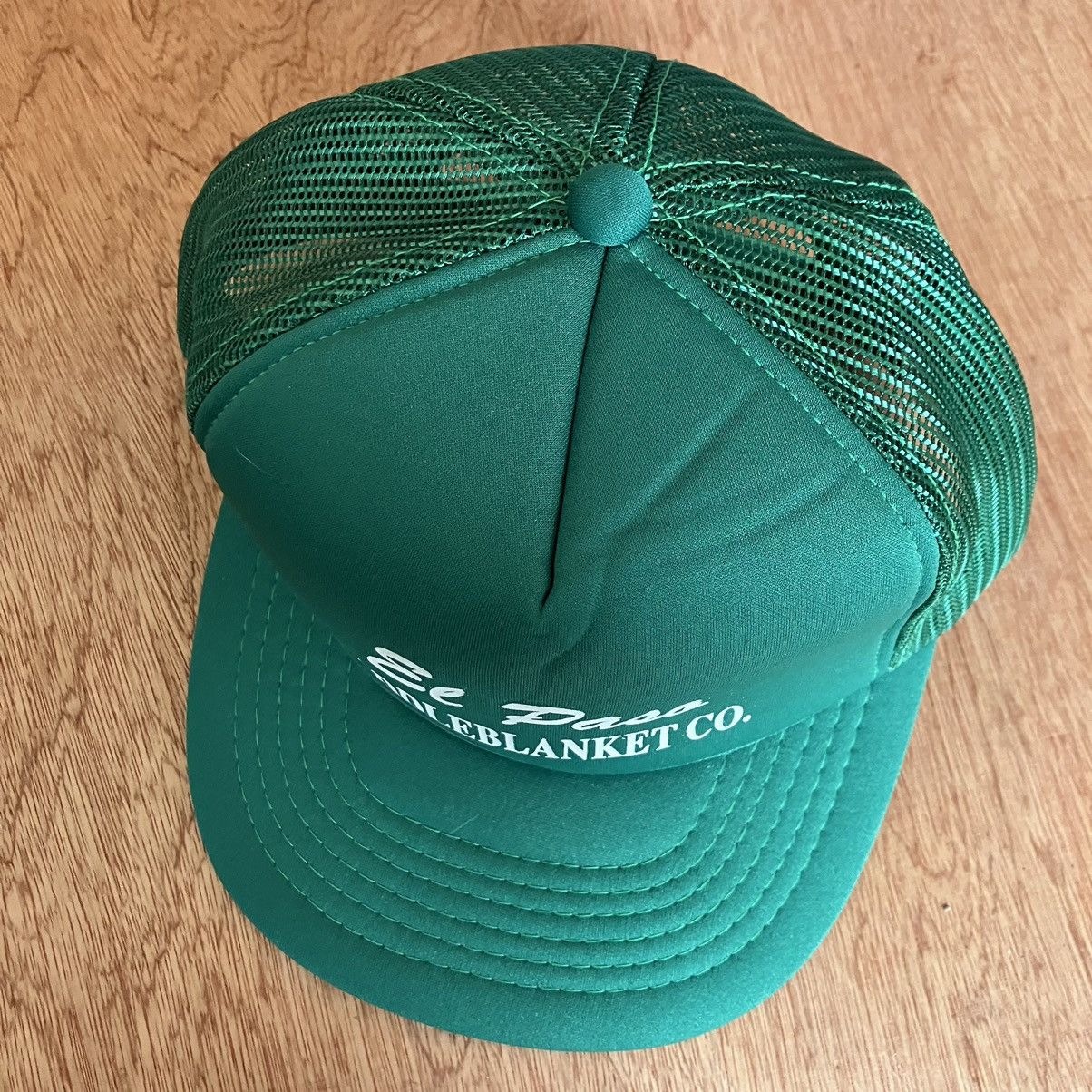 Vintage Vintage Green Trucker Hat El Paso Saddleblanket Co Texas Size ONE SIZE - 11 Thumbnail