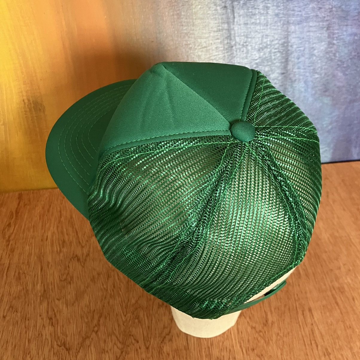 Vintage Vintage Green Trucker Hat El Paso Saddleblanket Co Texas Size ONE SIZE - 7 Thumbnail