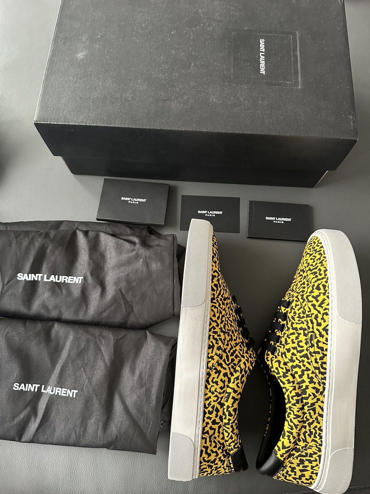 Hedi Slimane × Saint Laurent Paris × Yves Saint Laurent Super Runway Brand New Saint Laurent Venice Sneaker Size US 10 / EU 43 - 16 Thumbnail