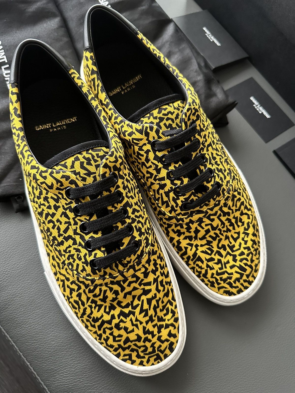 Hedi Slimane × Saint Laurent Paris × Yves Saint Laurent Super Runway Brand New Saint Laurent Venice Sneaker Size US 10 / EU 43 - 25 Thumbnail