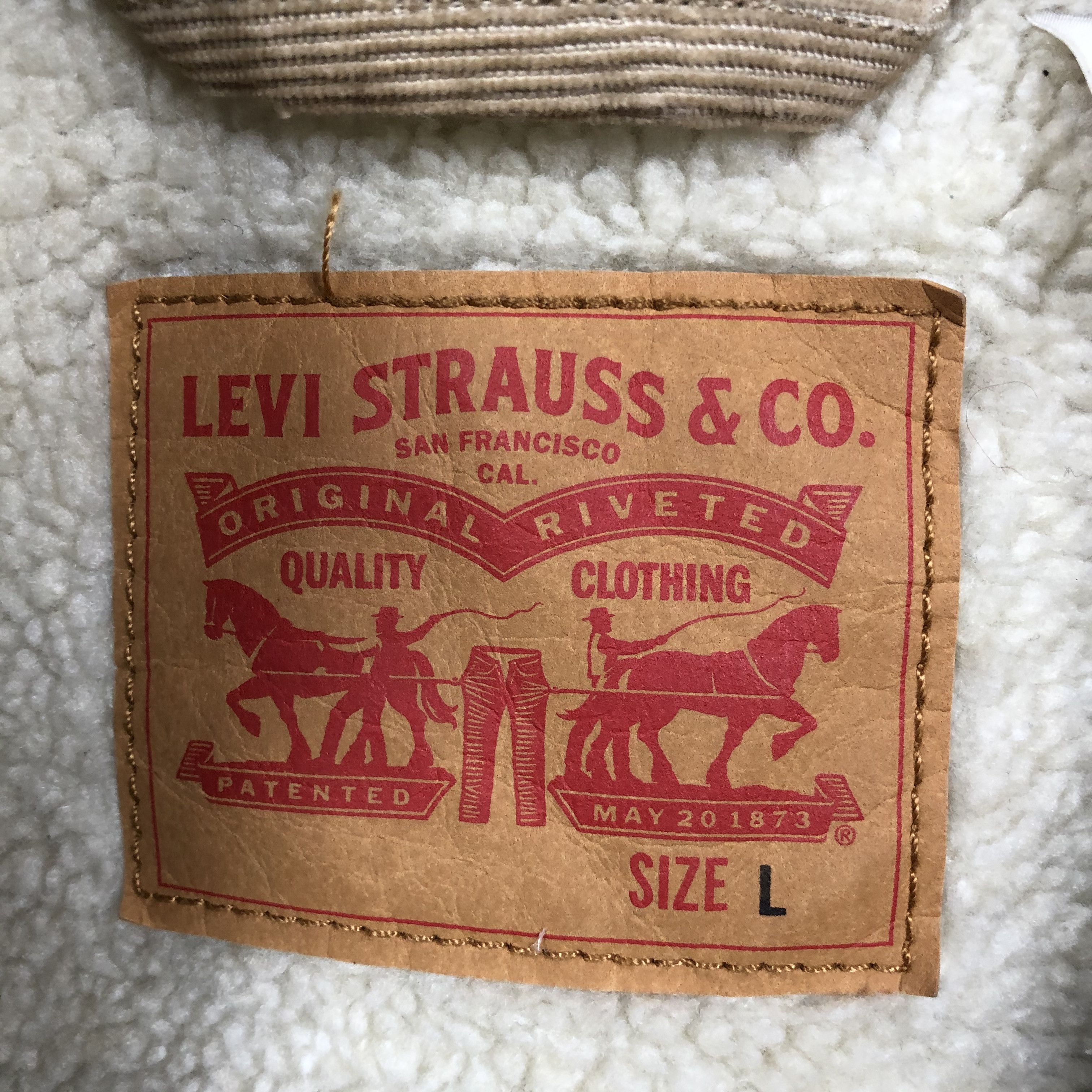 Levi's Levi's vintage buttons up jacket with collar 90s Size US L / EU 52-54 / 3 - 5 Thumbnail