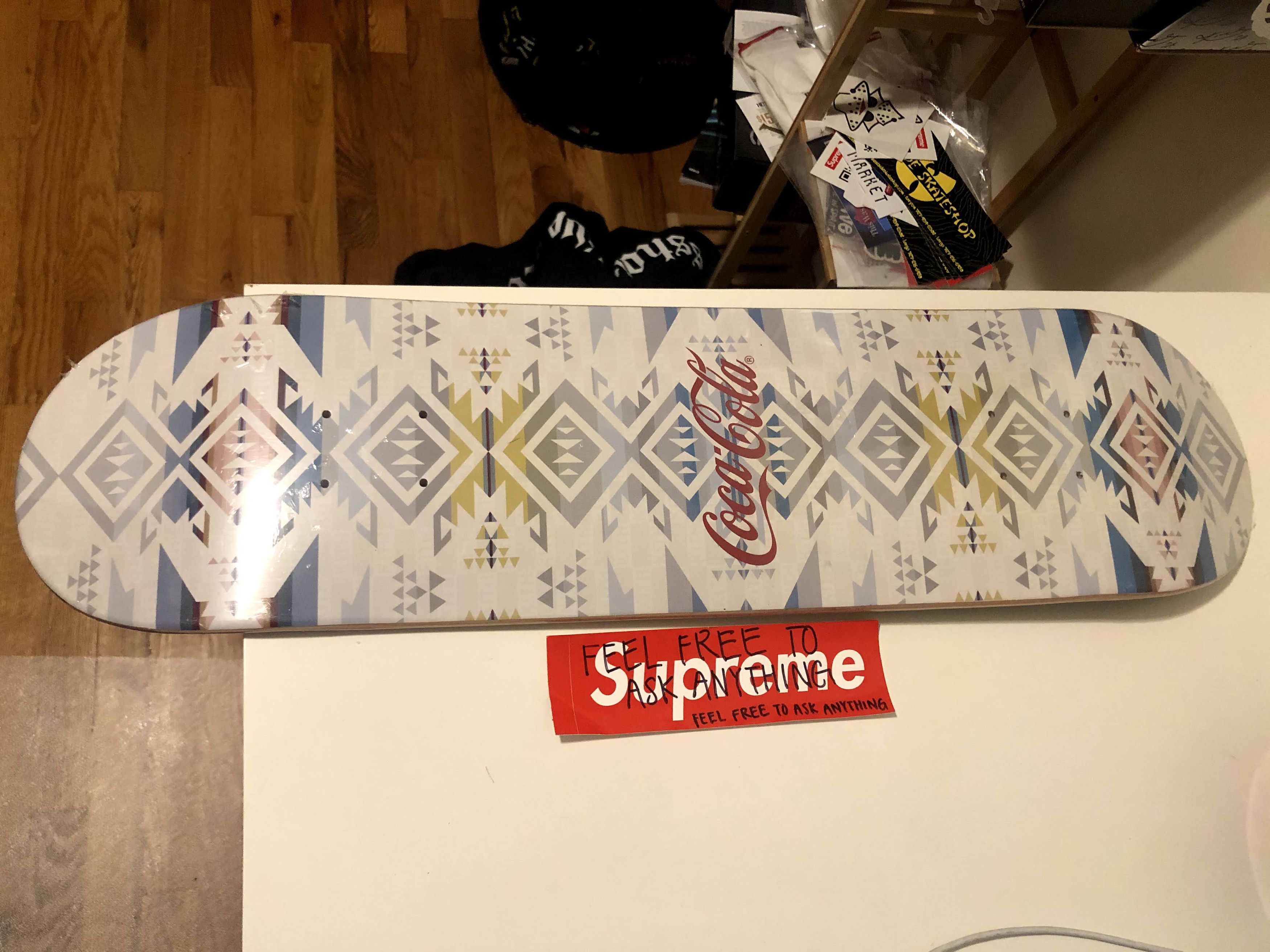 Coca Cola × Kith Kith Coca Cola Deck Pendleton White Sand BRAND NEW ...