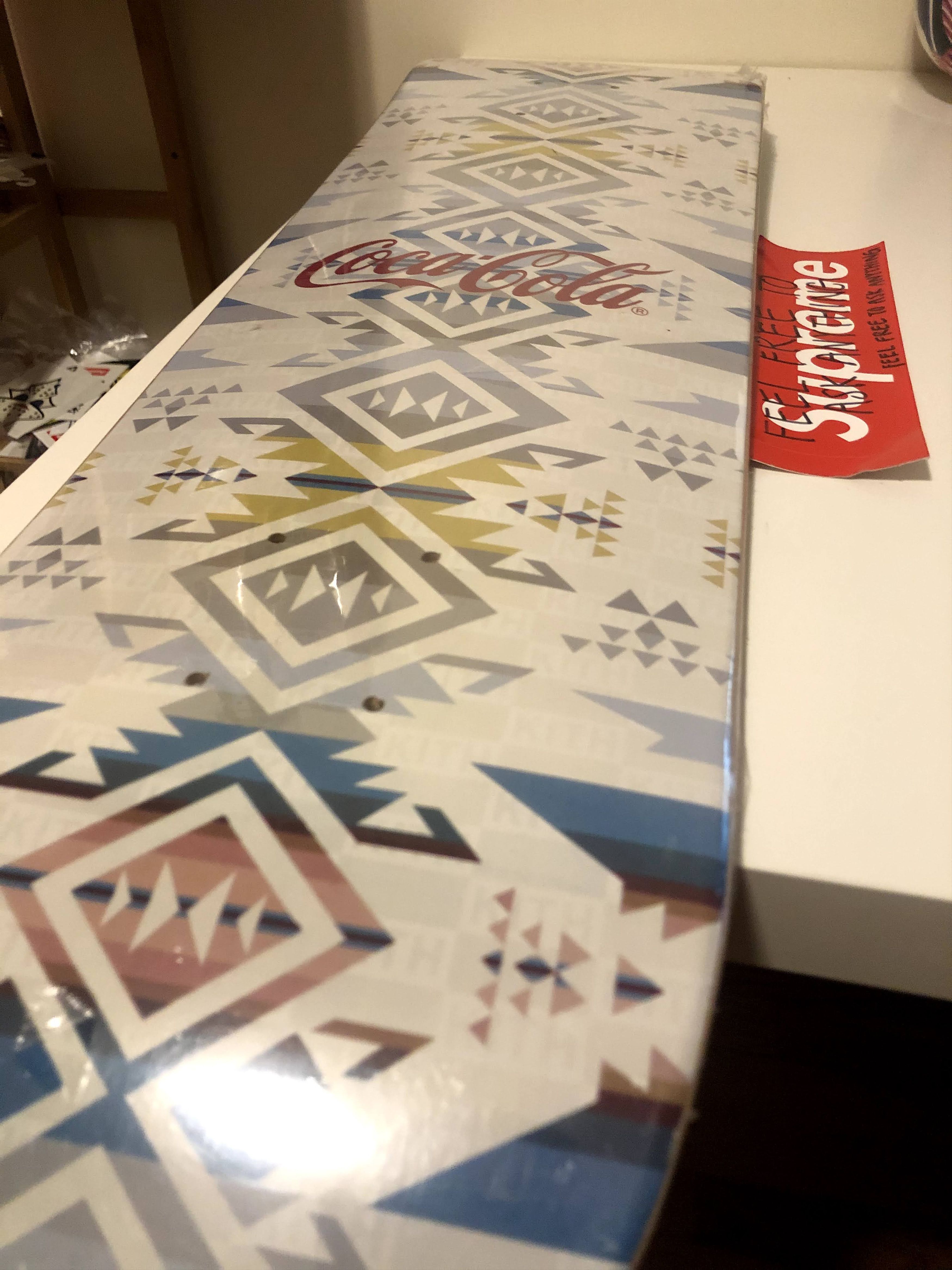 Coca Cola × Kith Kith Coca Cola Deck Pendleton White Sand BRAND NEW Size ONE SIZE - 3 Thumbnail