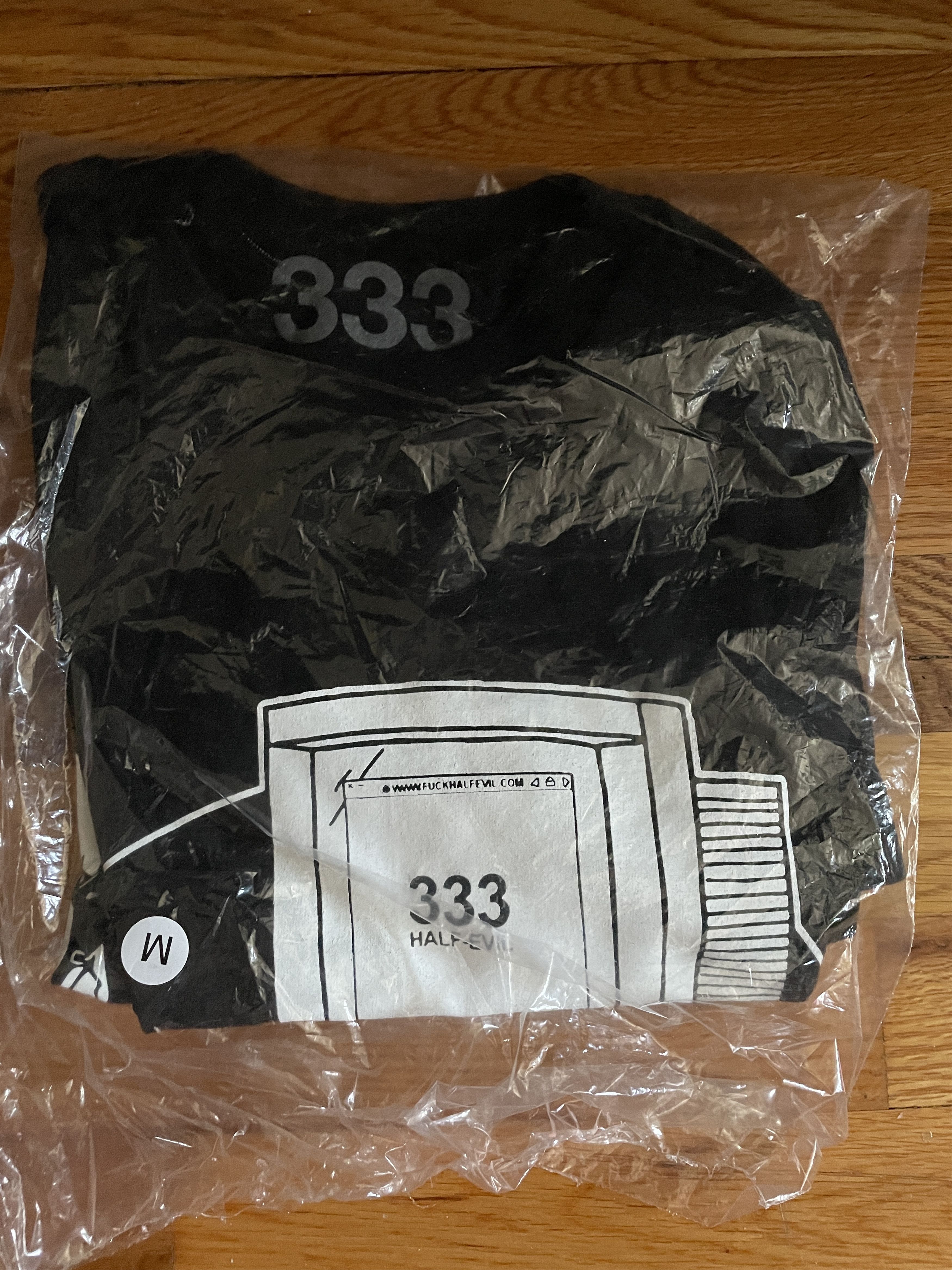 Half Evil I Went To Half Evil T-Shirt Black Medium M NEW Computer Dog Size US M / EU 48-50 / 2 - 4 Thumbnail
