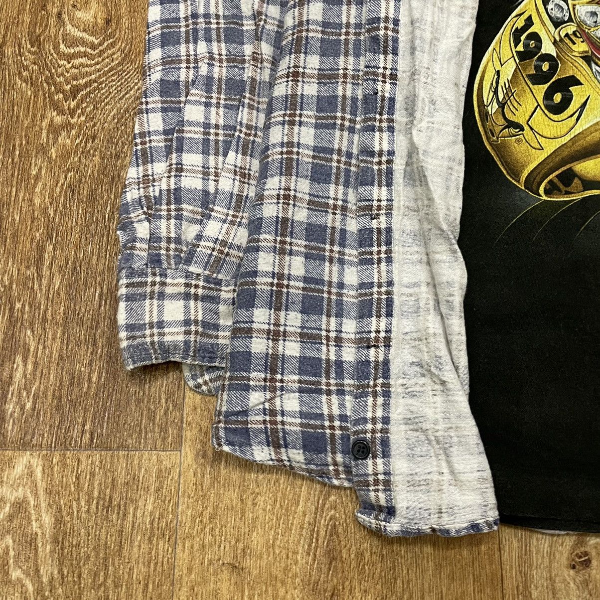Vintage Vintage Y2K Checkered Shirt Oversized Grunge Streetwear XL Size US XL / EU 56 / 4 - 3 Thumbnail