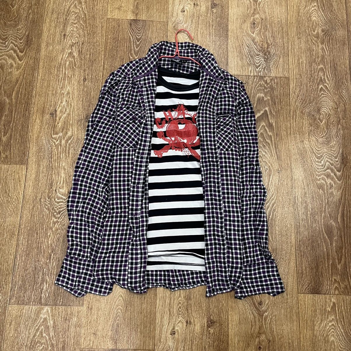 Flannel Vintage Shirt Flannel Checkered Travis Style L Size US L / EU 52-54 / 3 - 1 Thumbnail